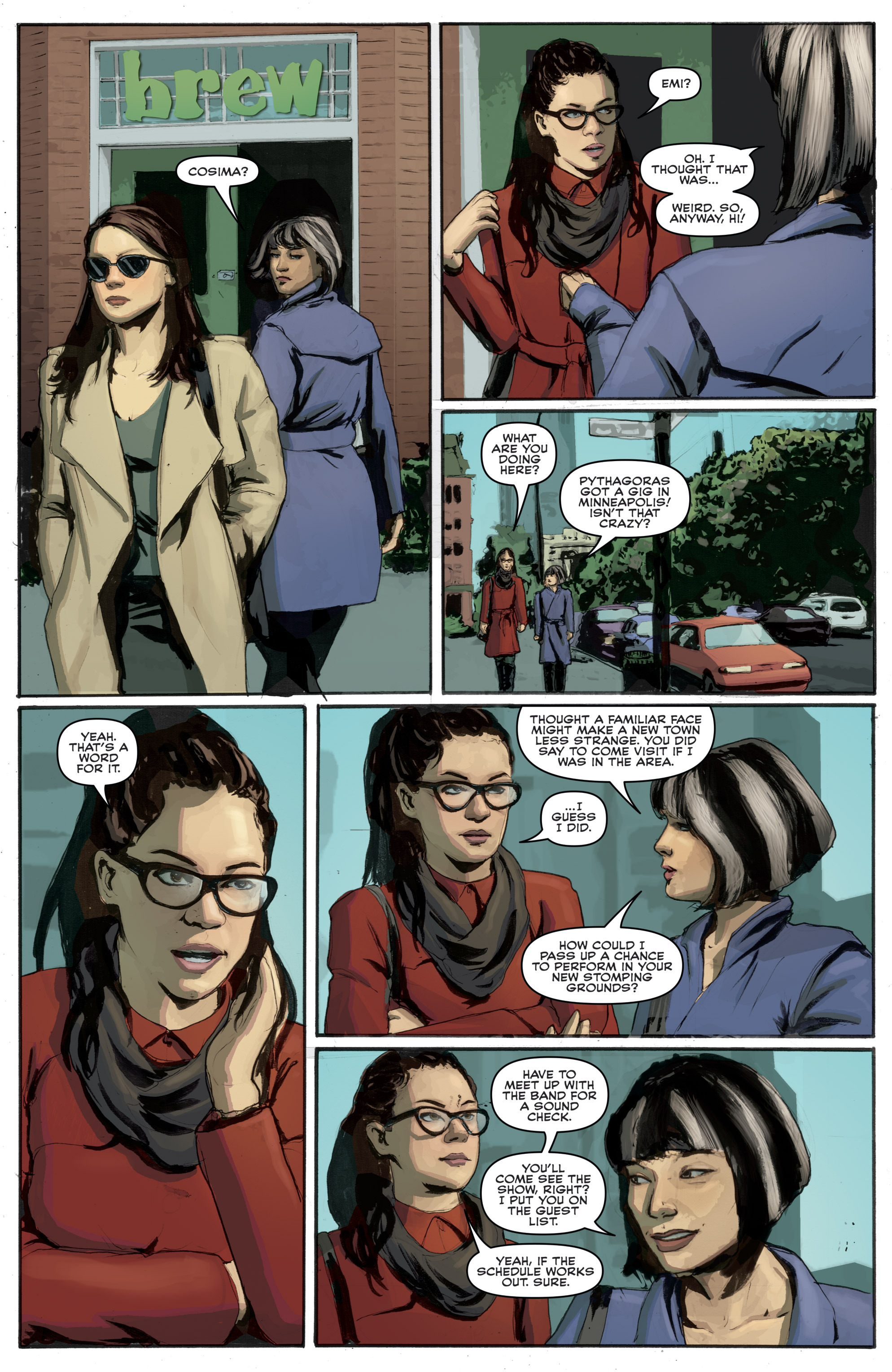 Read online Orphan Black comic -  Issue #4 - 10