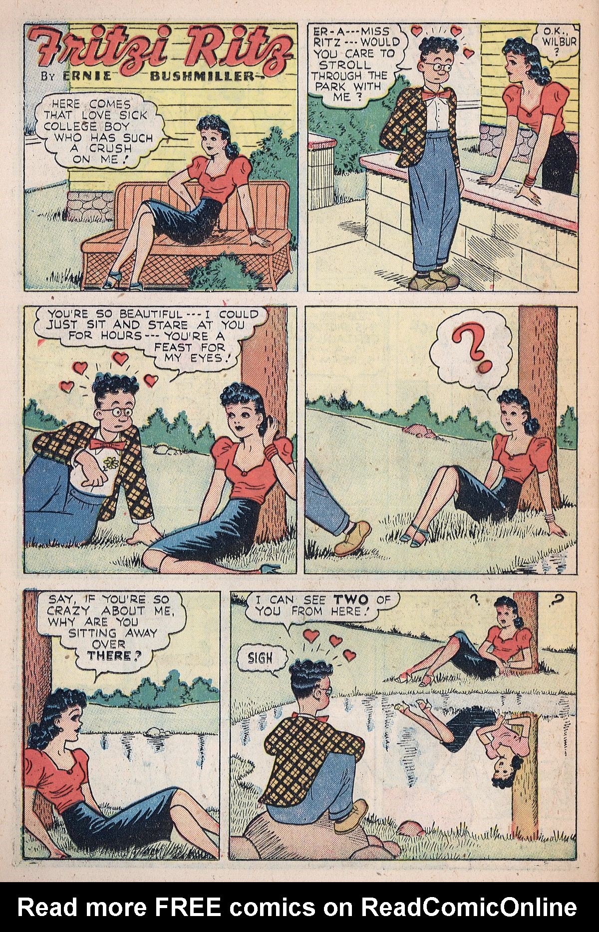 Read online Fritzi Ritz (1948) comic -  Issue #5 - 26