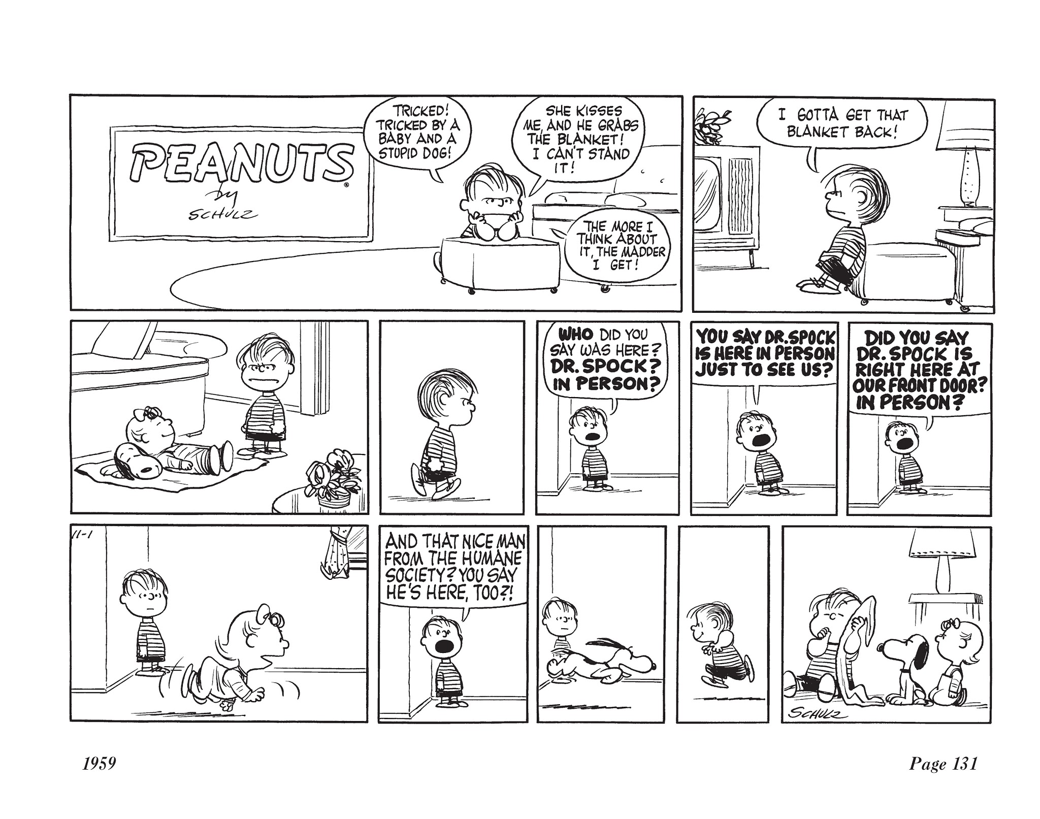 Read online The Complete Peanuts comic -  Issue # TPB 5 - 147