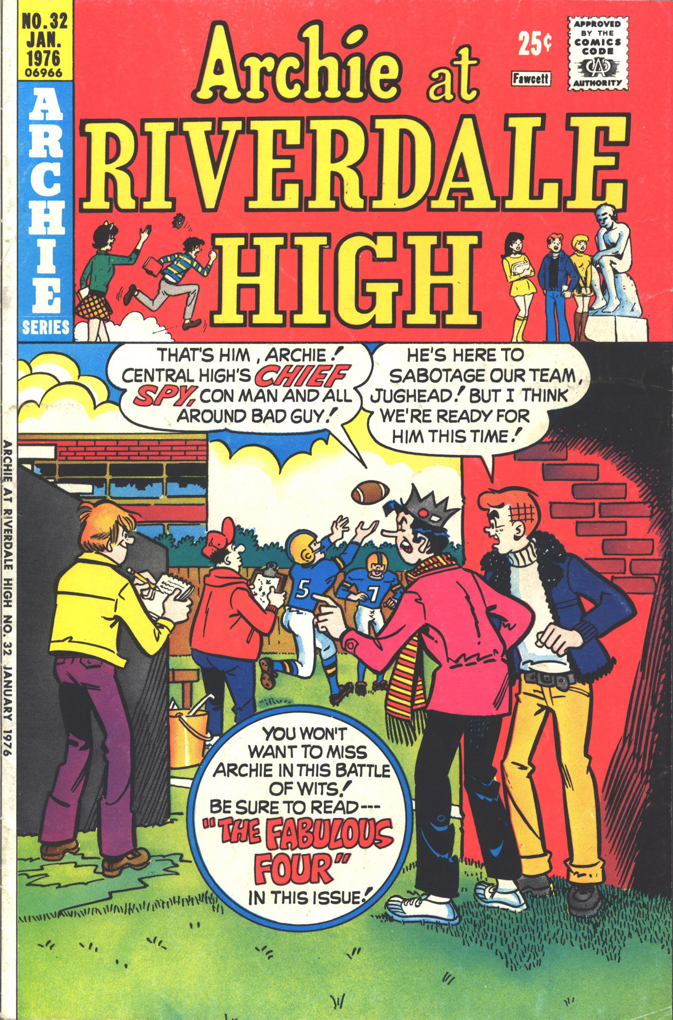 Read online Archie at Riverdale High (1972) comic -  Issue #32 - 1