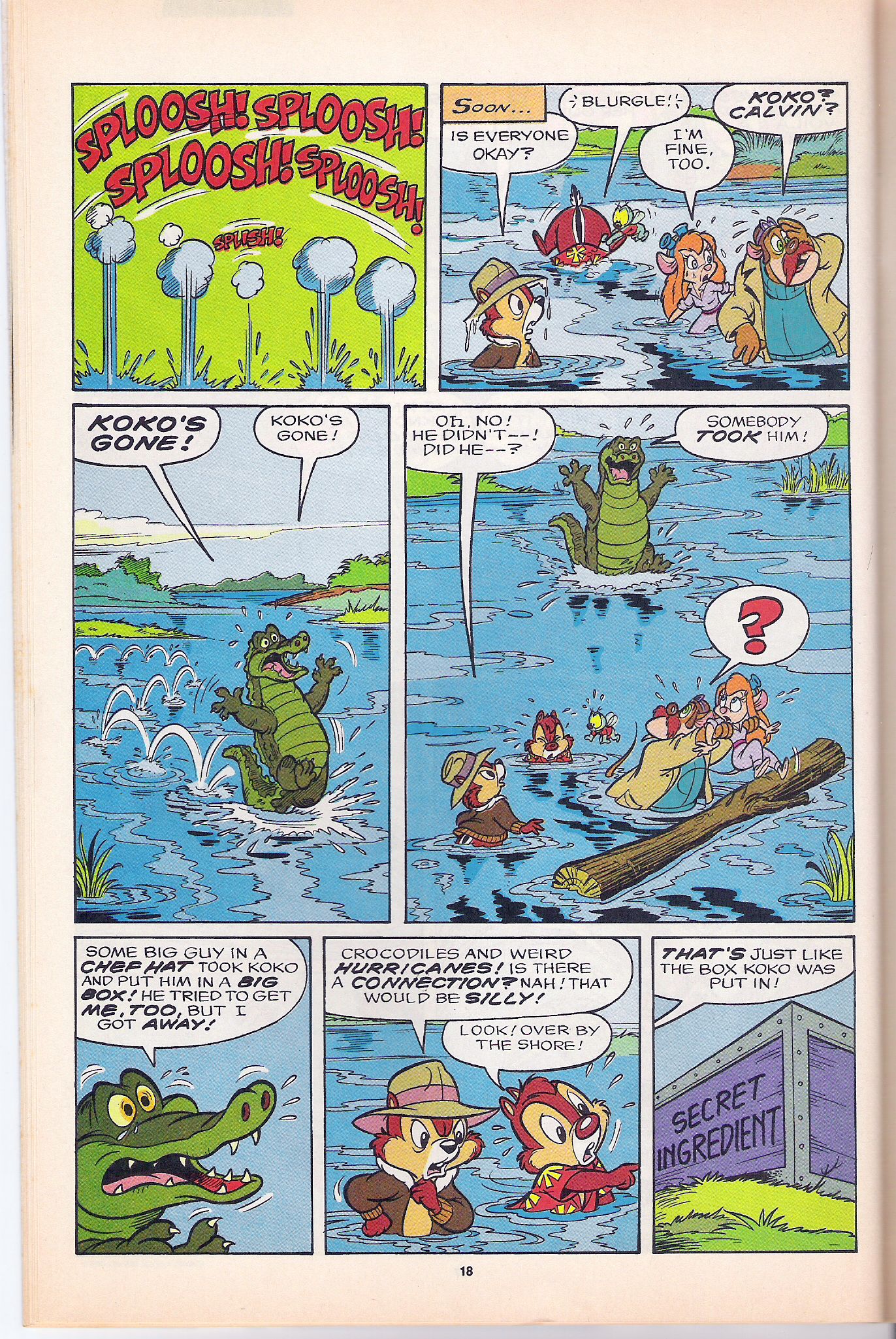 Read online Disney's Chip 'N Dale Rescue Rangers comic -  Issue #8 - 24