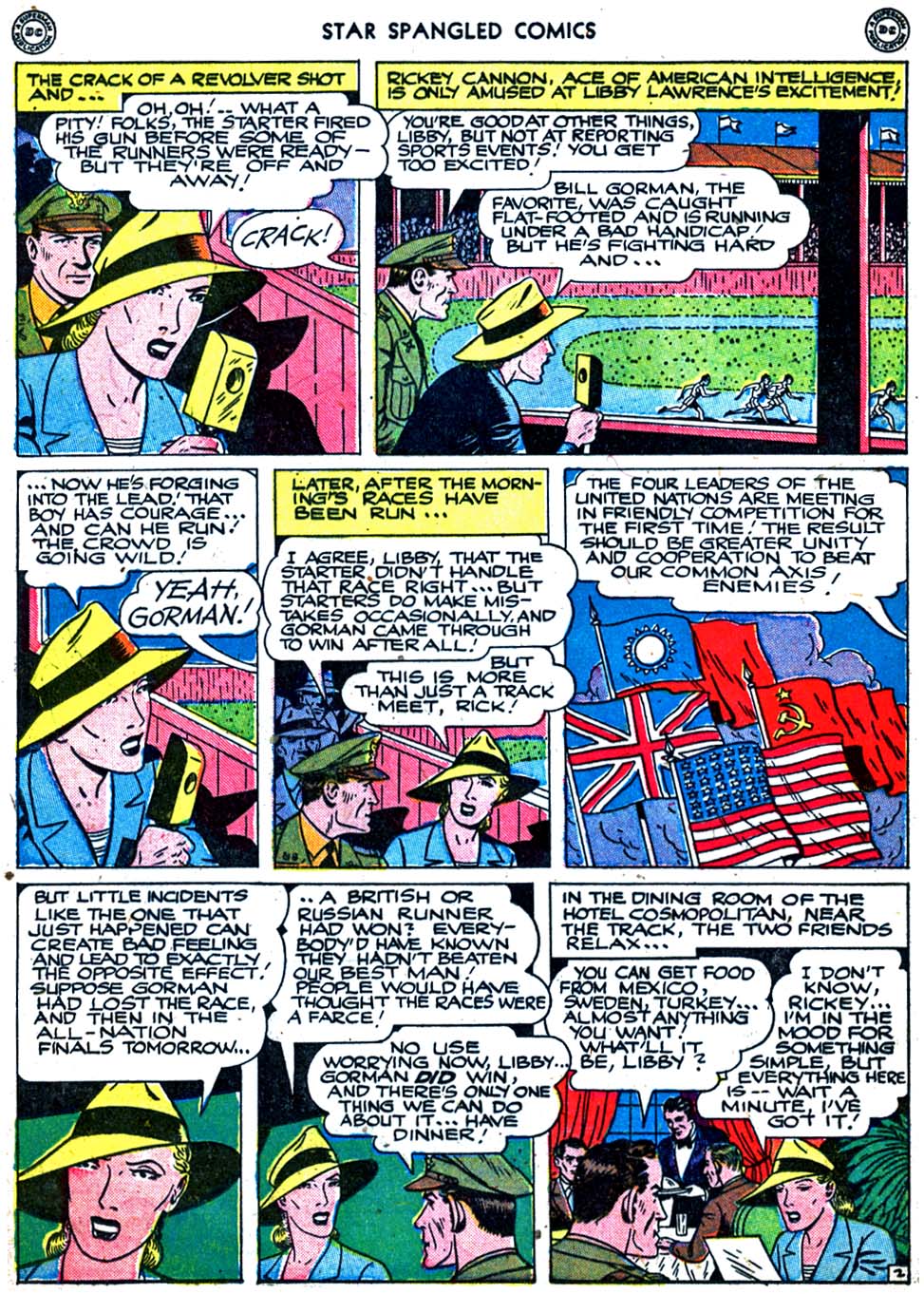 Read online Star Spangled Comics comic -  Issue #33 - 36