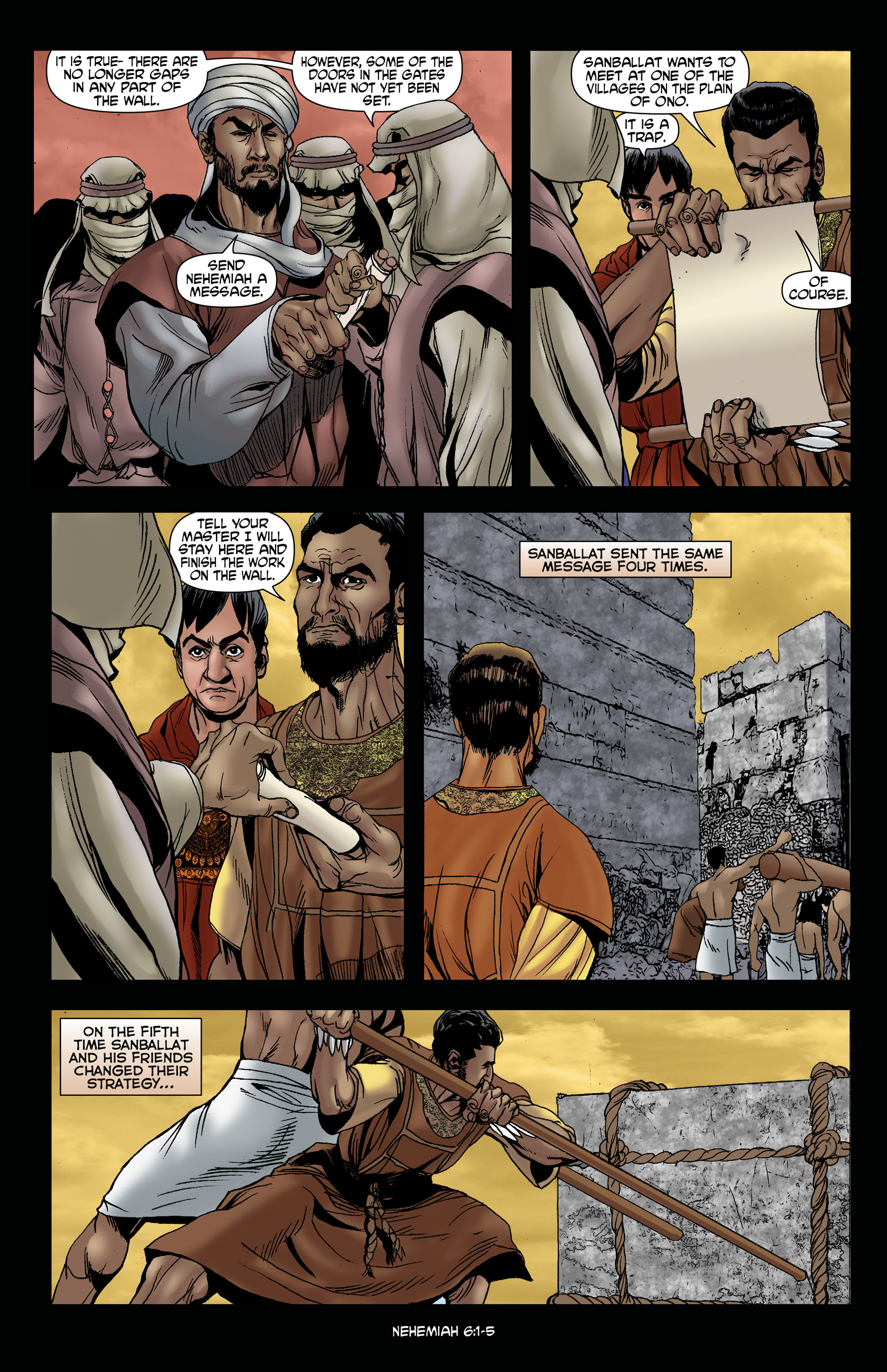 Read online The Kingstone Bible comic -  Issue #7 - 166