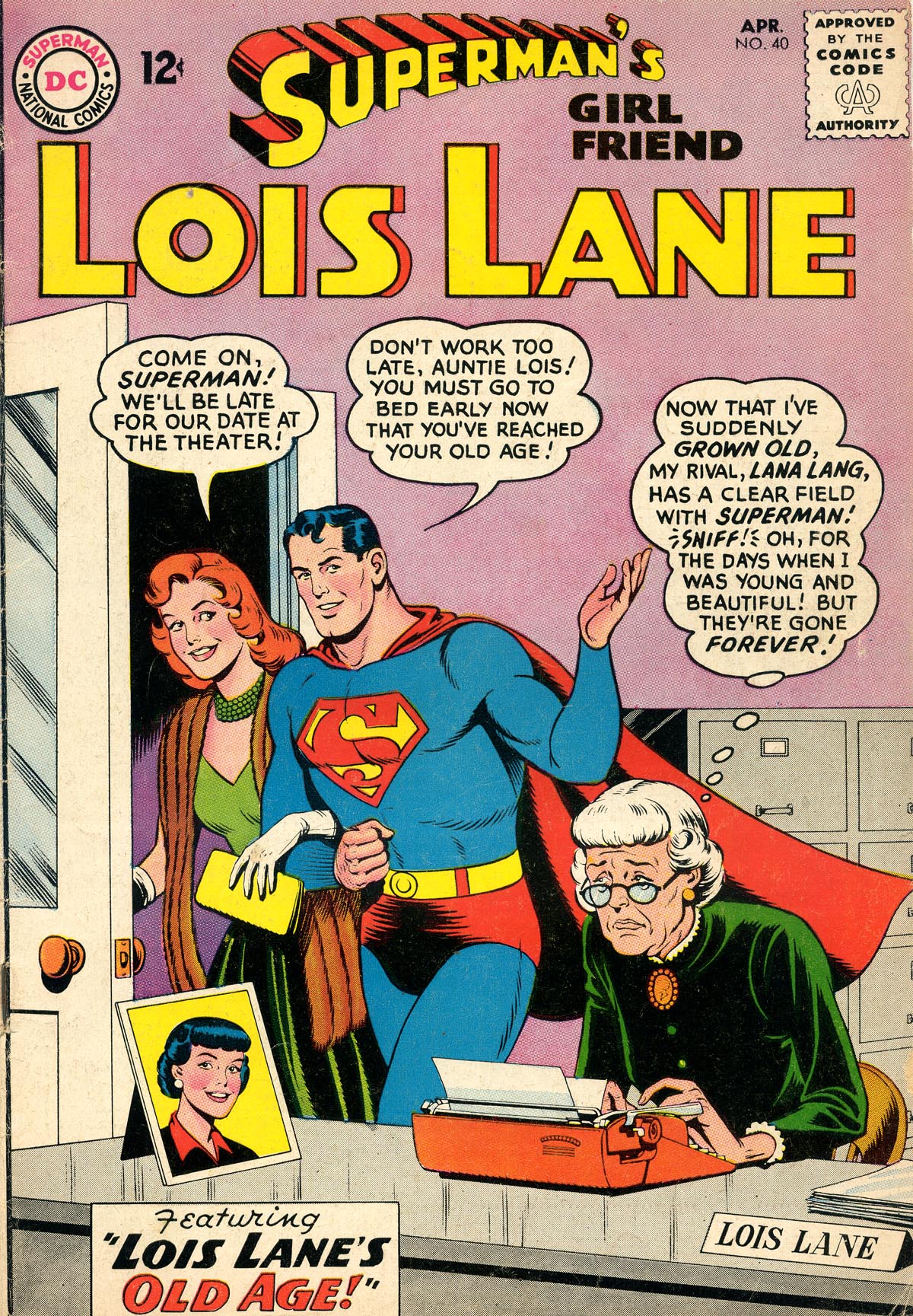 Read online Superman's Girl Friend, Lois Lane comic -  Issue #40 - 1