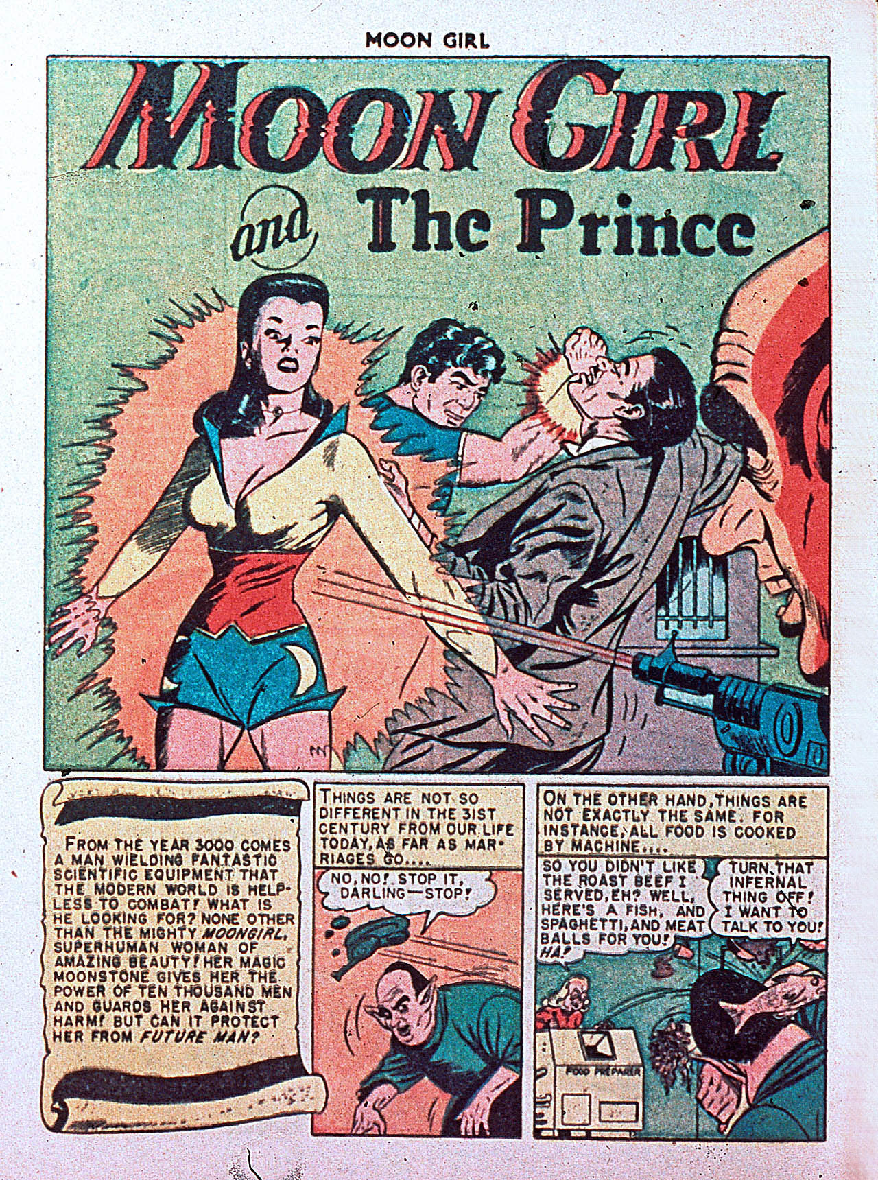 Read online Moon Girl (1947) comic -  Issue #2 - 16