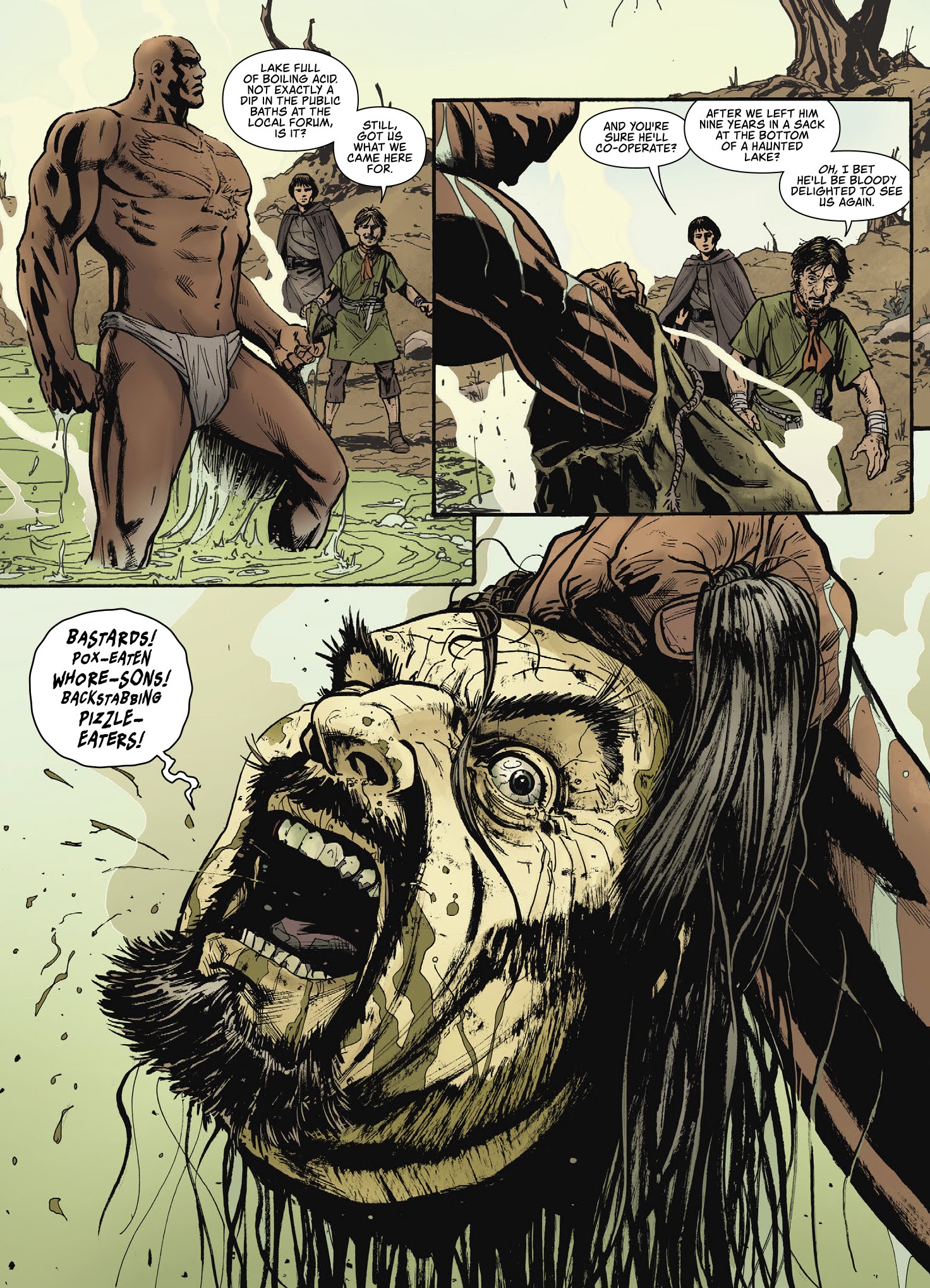 Read online Aquila: The Burning Fields comic -  Issue # TPB - 76