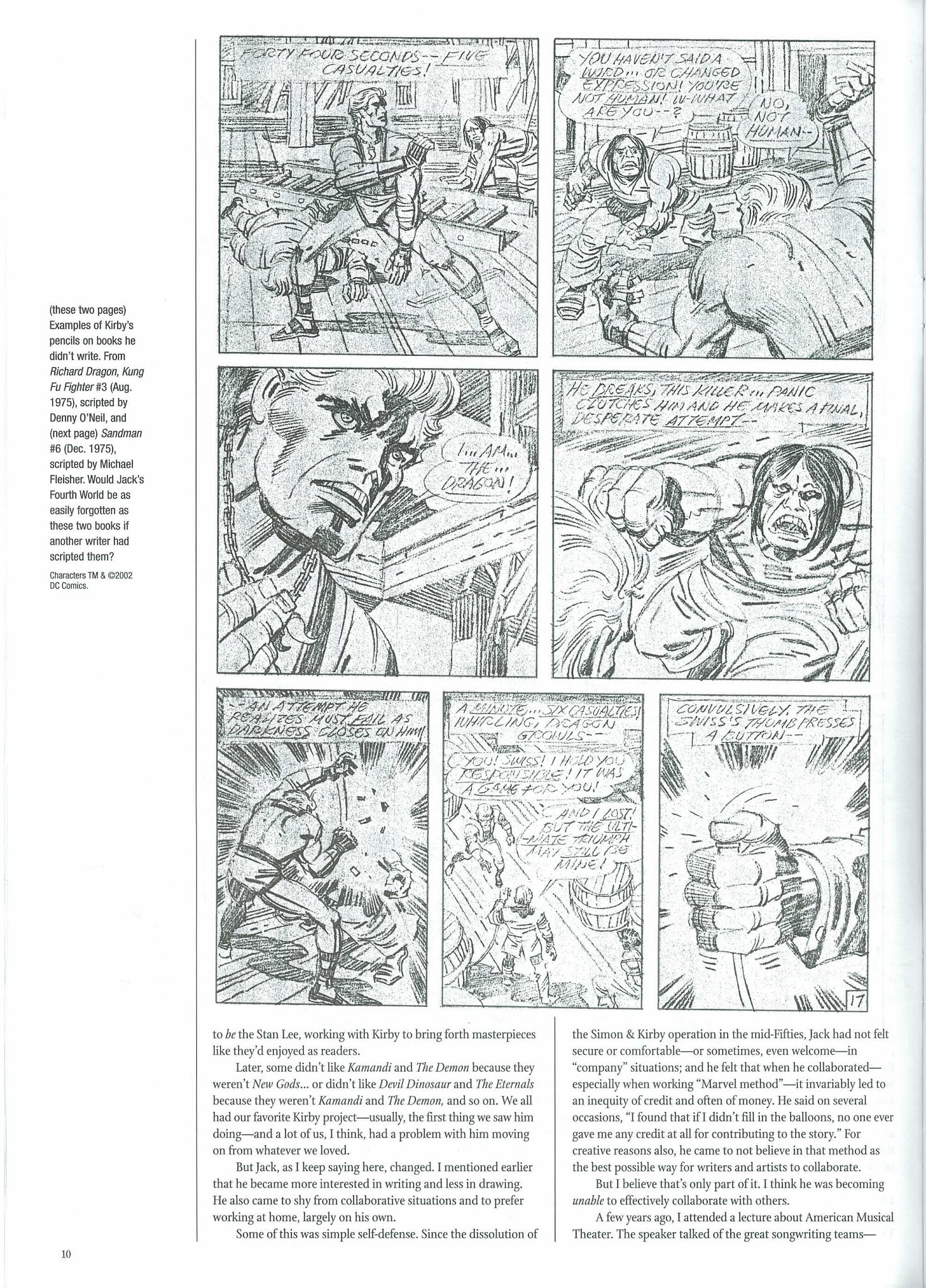 Read online The Jack Kirby Collector comic -  Issue #36 - 12