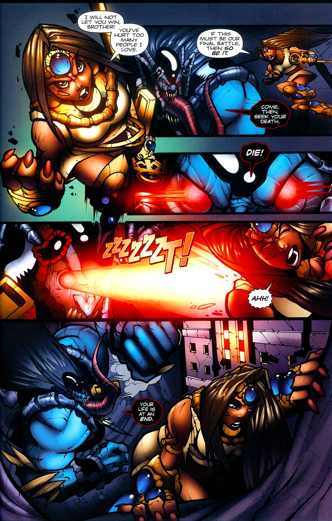 Read online Legend of Isis comic -  Issue #3 - 19