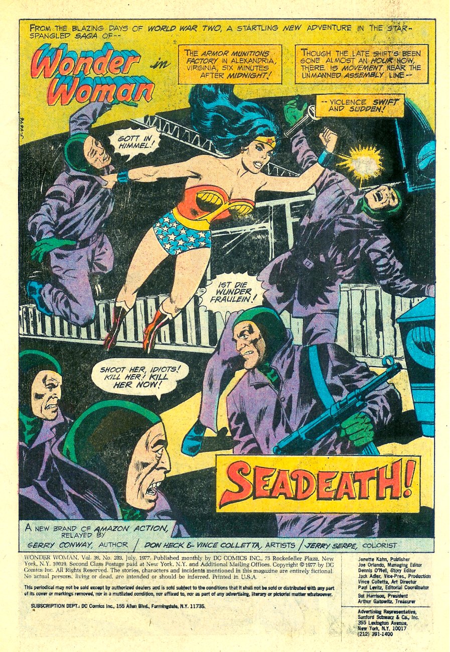 Read online Wonder Woman (1942) comic -  Issue #233 - 2