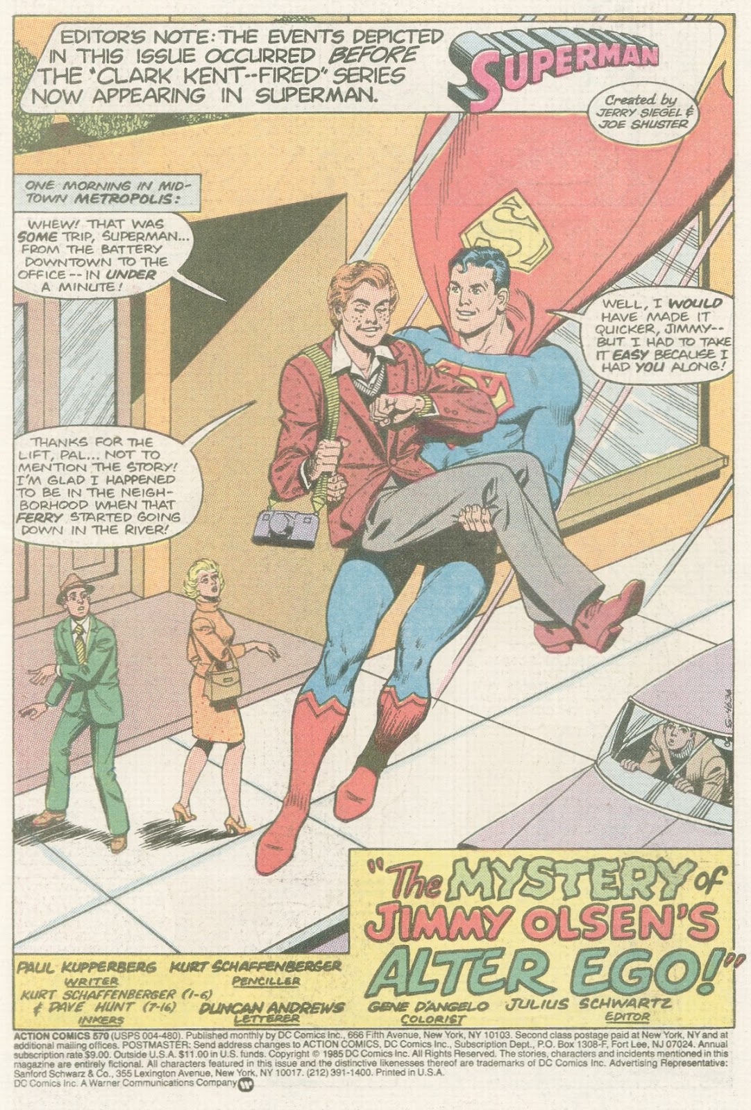 Action Comics (1938) issue 570 - Page 2