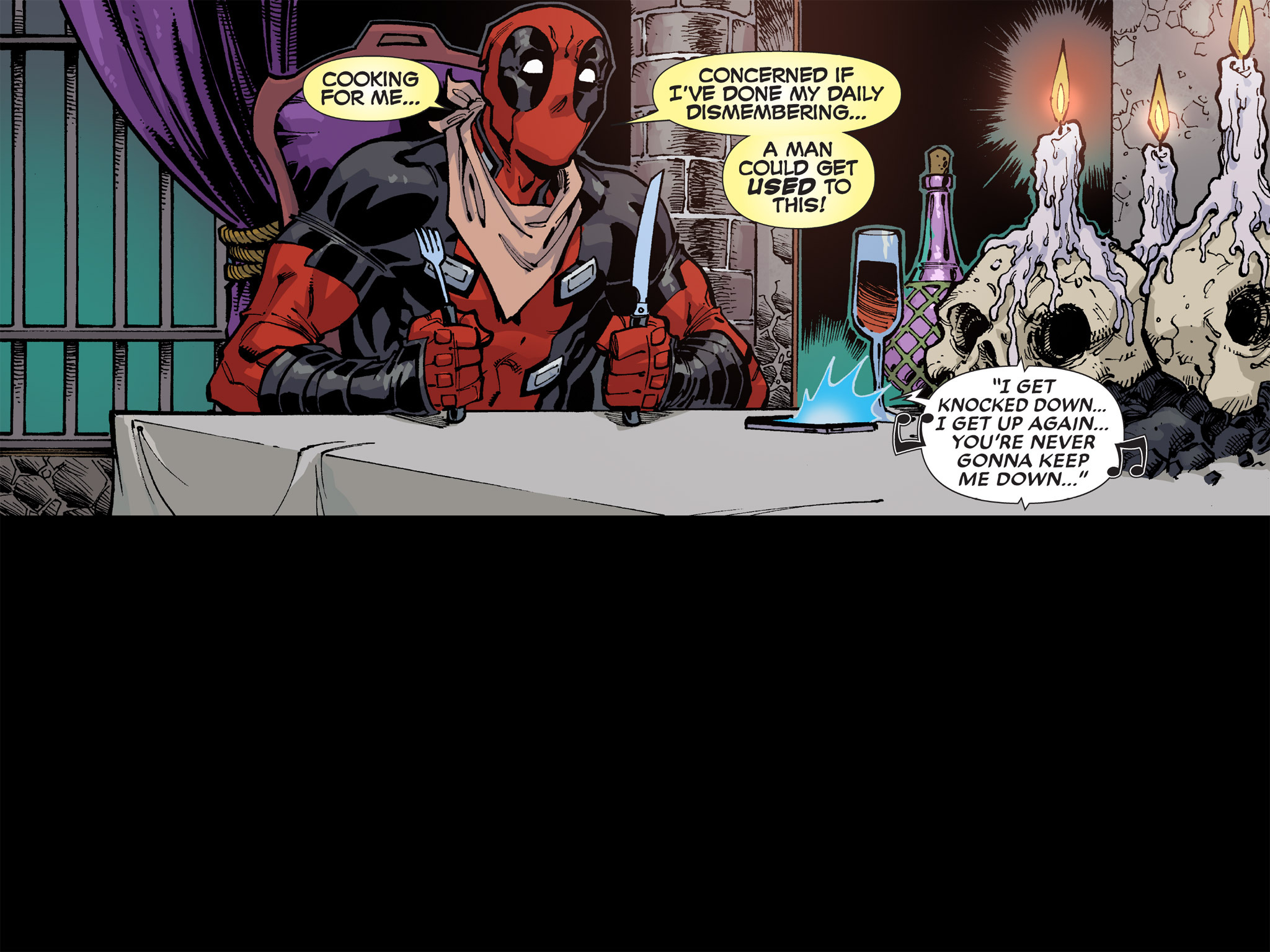 Read online Deadpool: Too Soon? Infinite Comic comic -  Issue #4 - 57