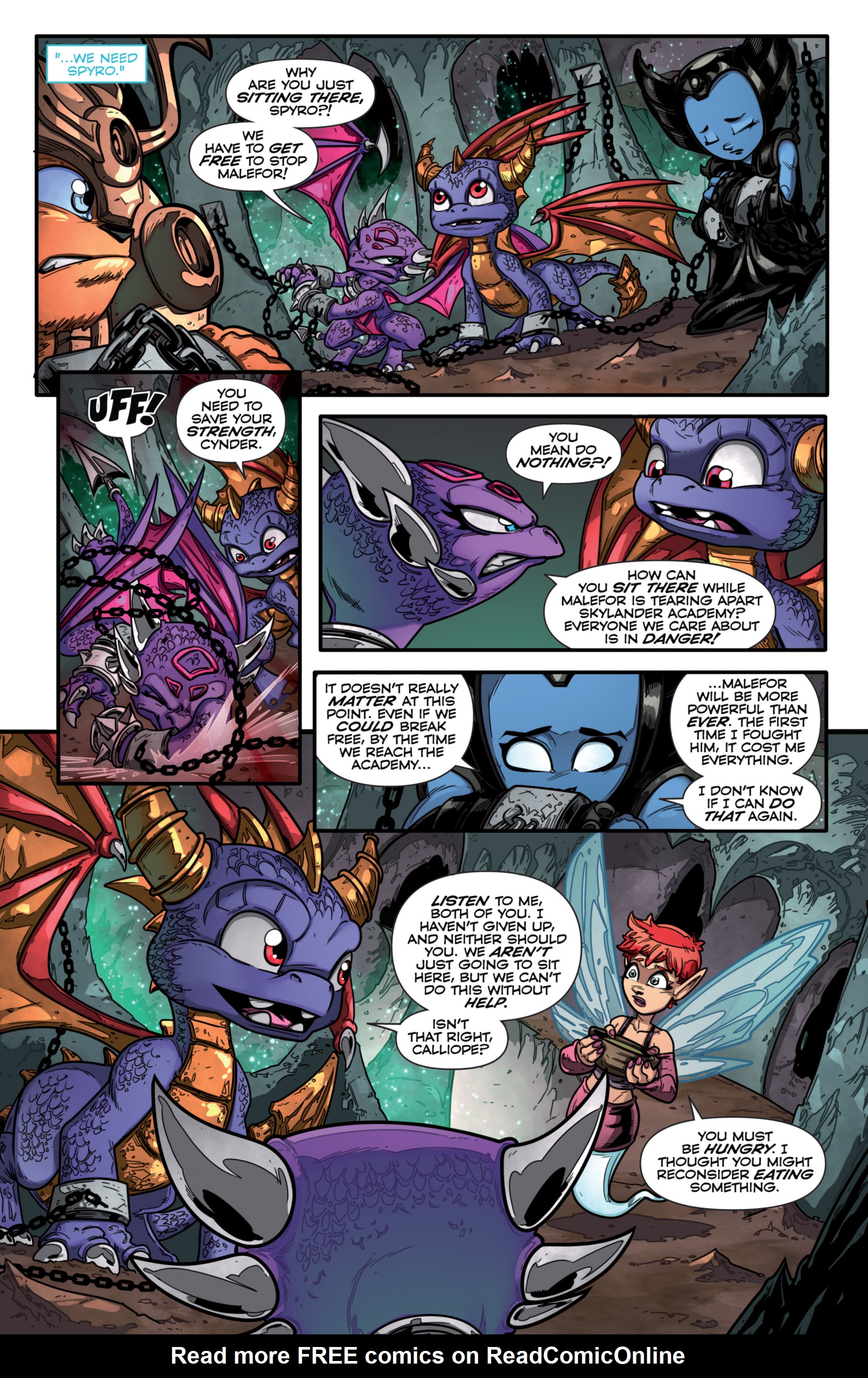 Read online Skylanders comic -  Issue #8 - 10