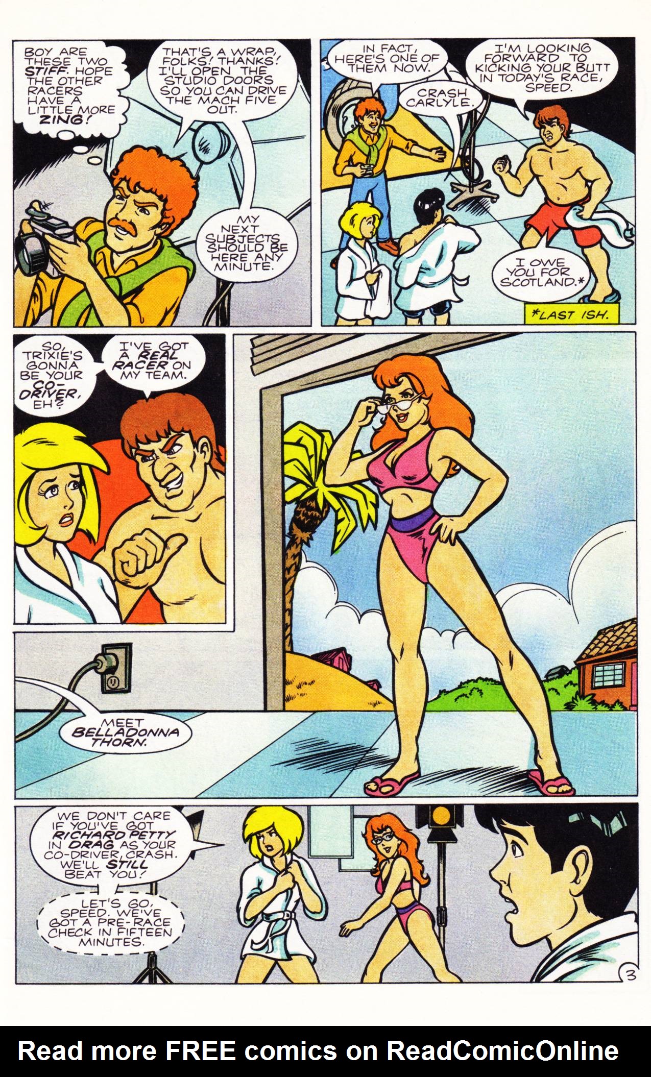 Read online The New Adventures of Speed Racer comic -  Issue #3 - 4