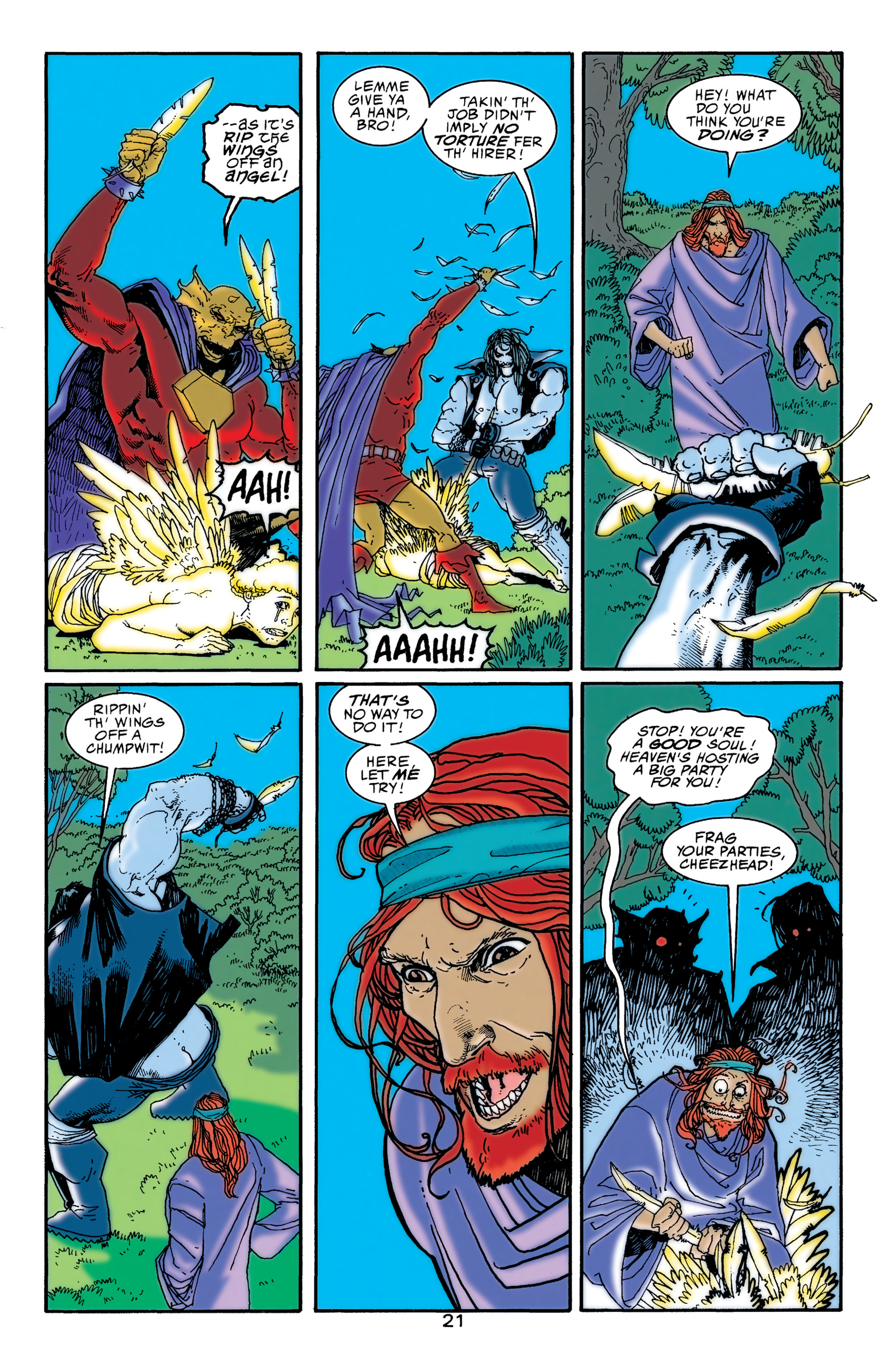 Read online Lobo (1993) comic -  Issue #64 - 21