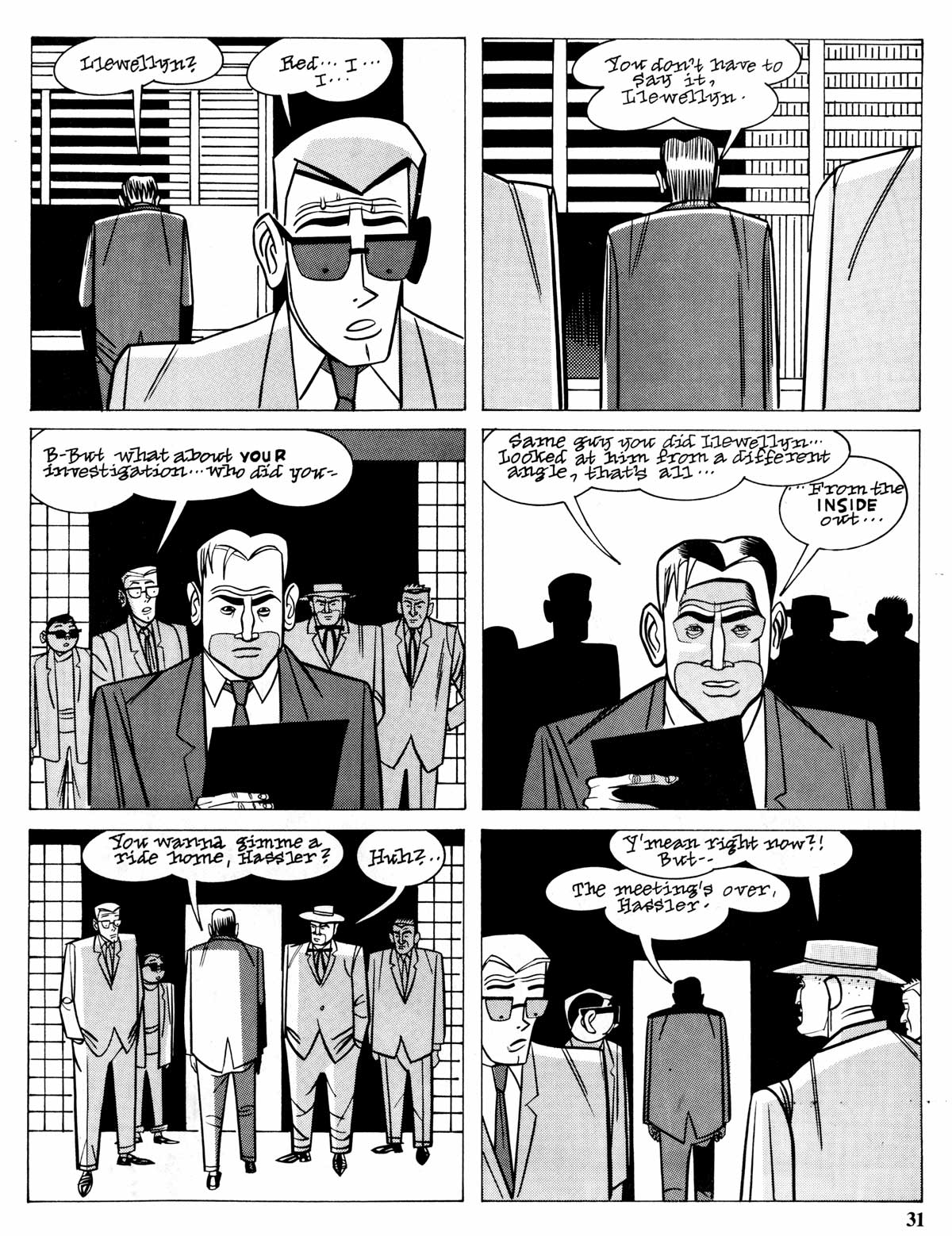 Read online Lloyd Llewellyn comic -  Issue #4 - 33