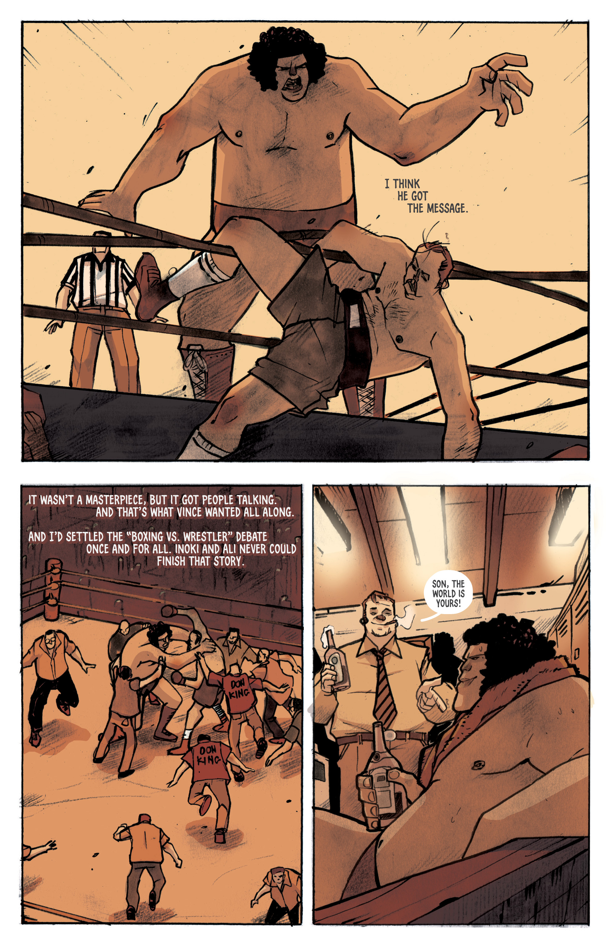 Read online Andre the Giant: Closer To Heaven comic -  Issue # TPB - 57