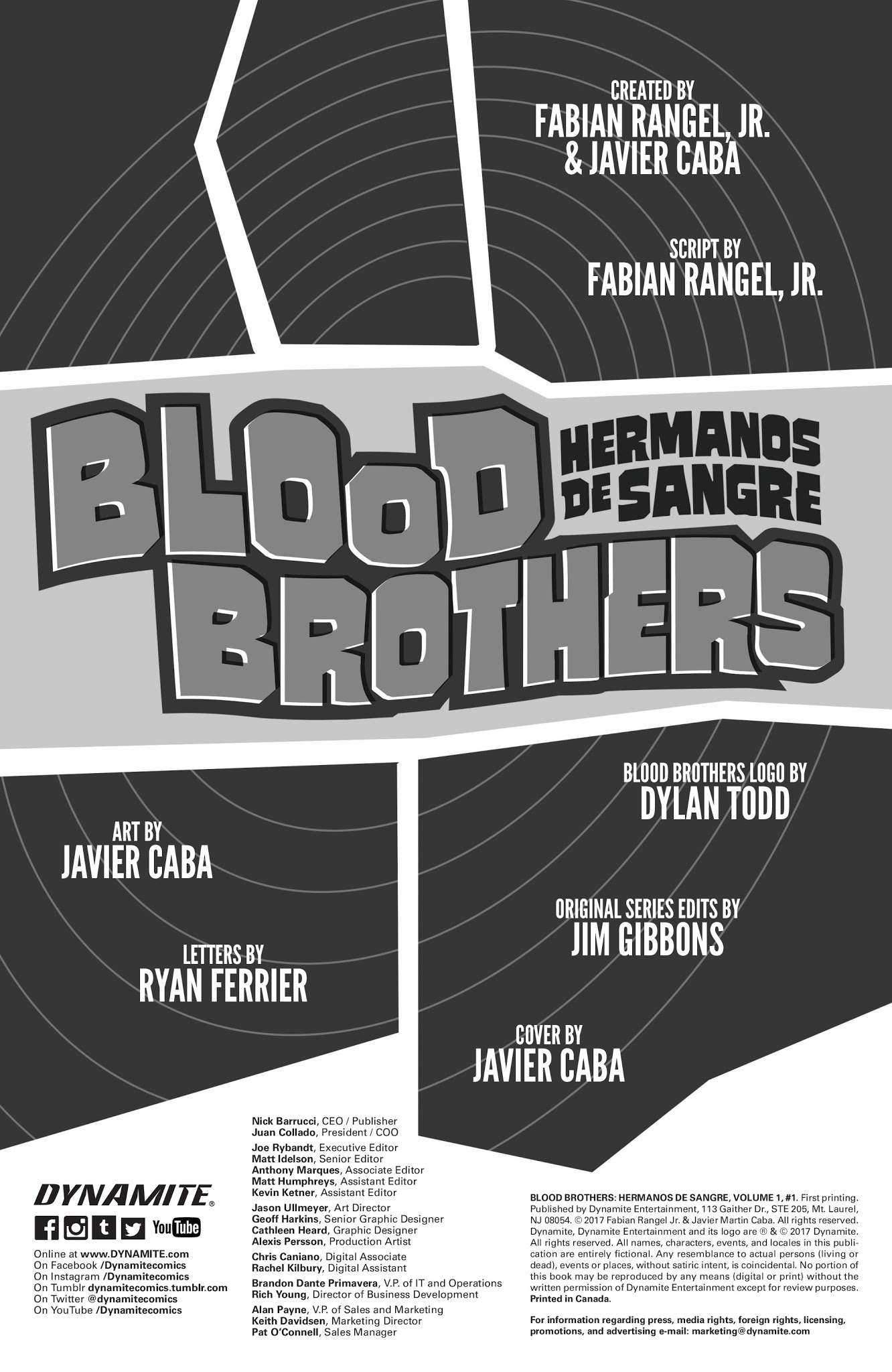 Read online Blood Brothers comic -  Issue #1 - 2