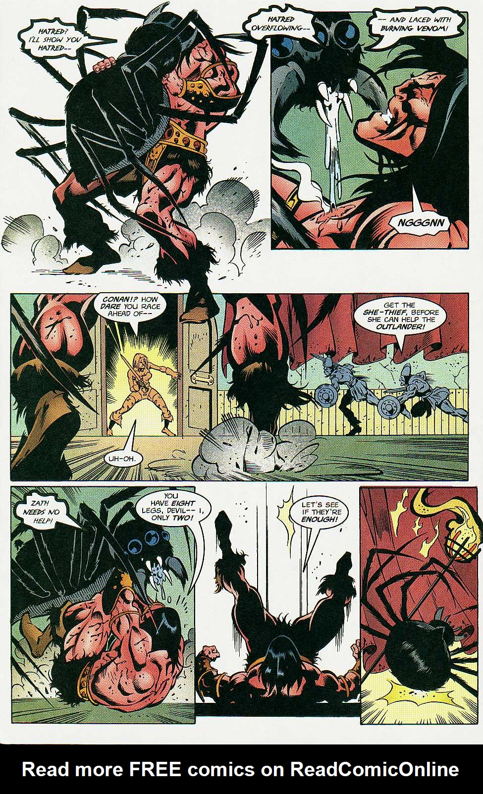 Read online Conan: Lord of the Spiders comic -  Issue #3 - 20