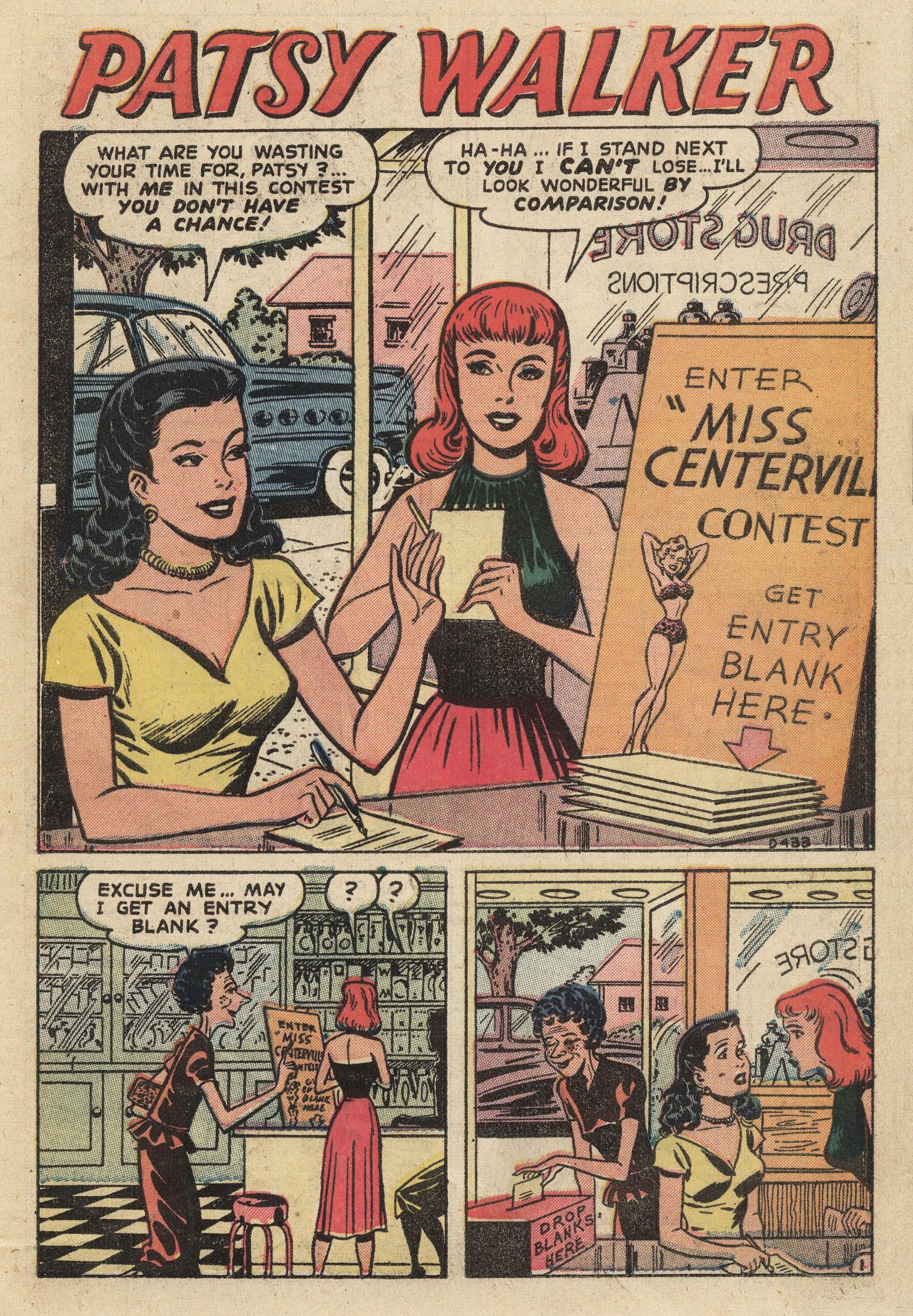 Read online Patsy Walker comic -  Issue #50 - 43