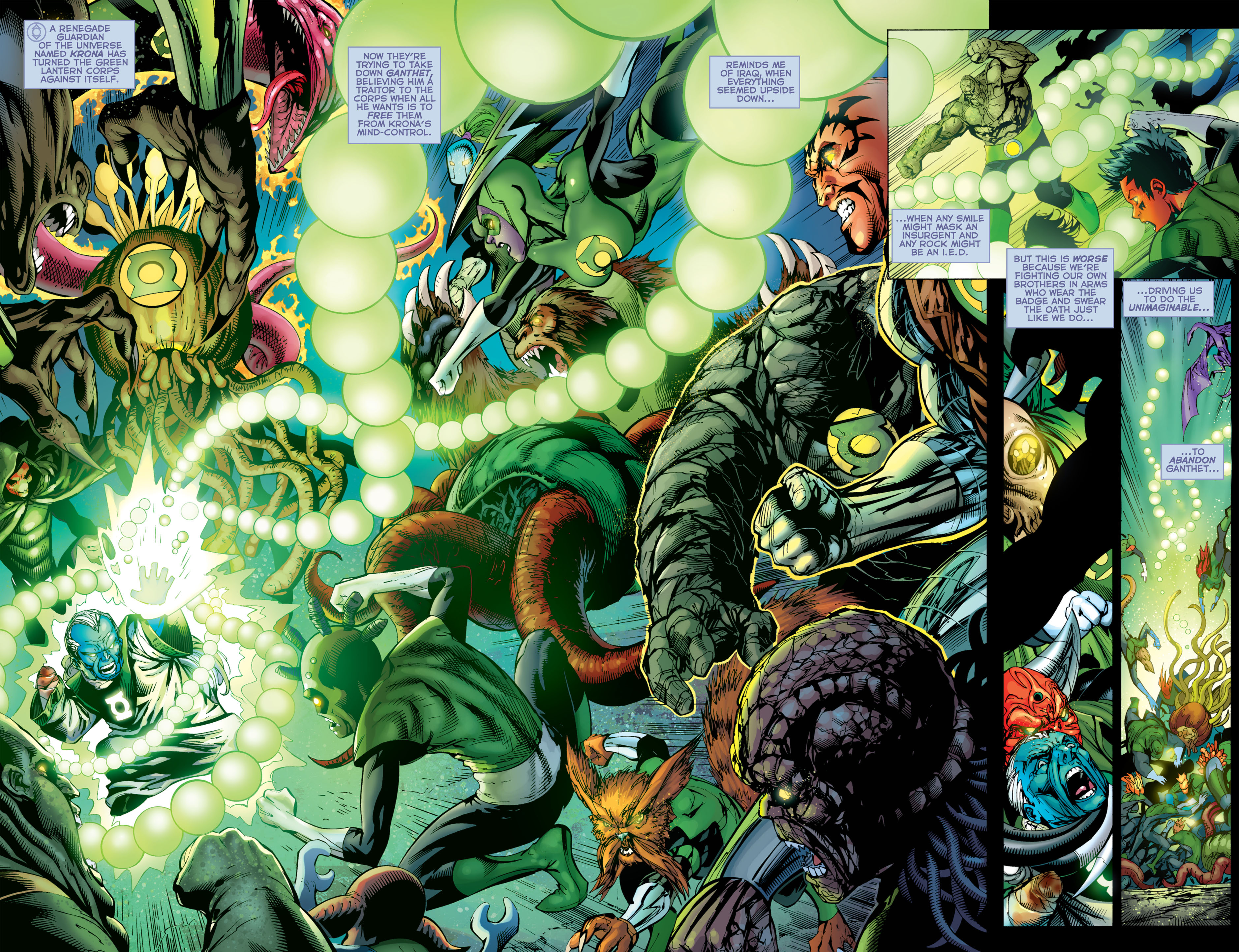 Read online Green Lantern: War of the Green Lanterns (2011) comic -  Issue # TPB - 114