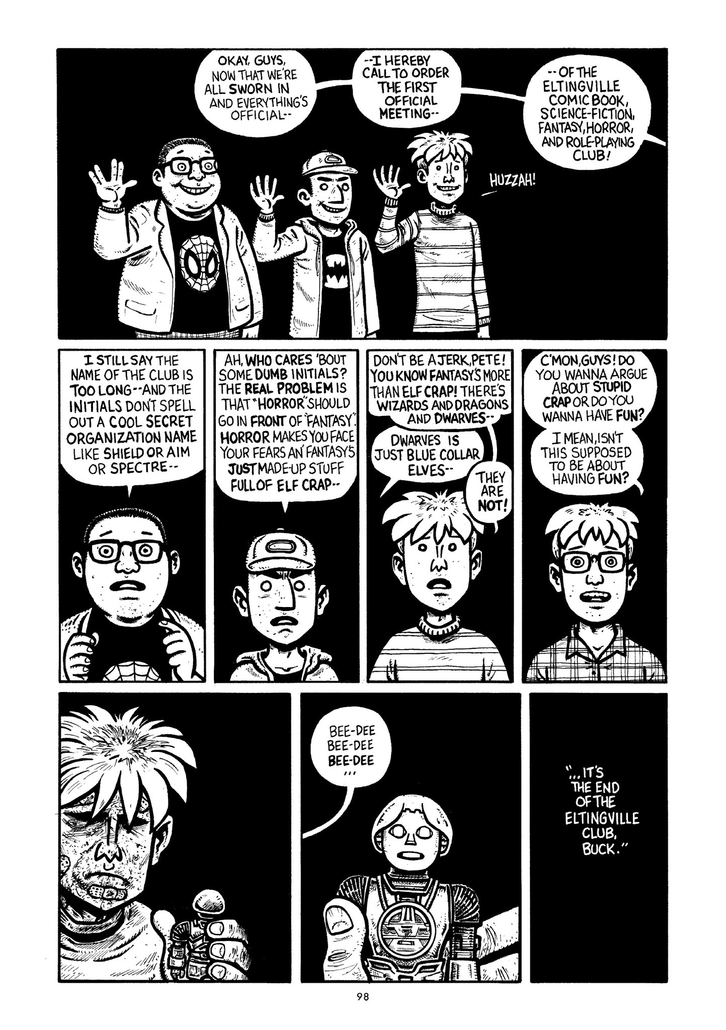 Read online The Eltingville Club (2016) comic -  Issue # TPB - 100