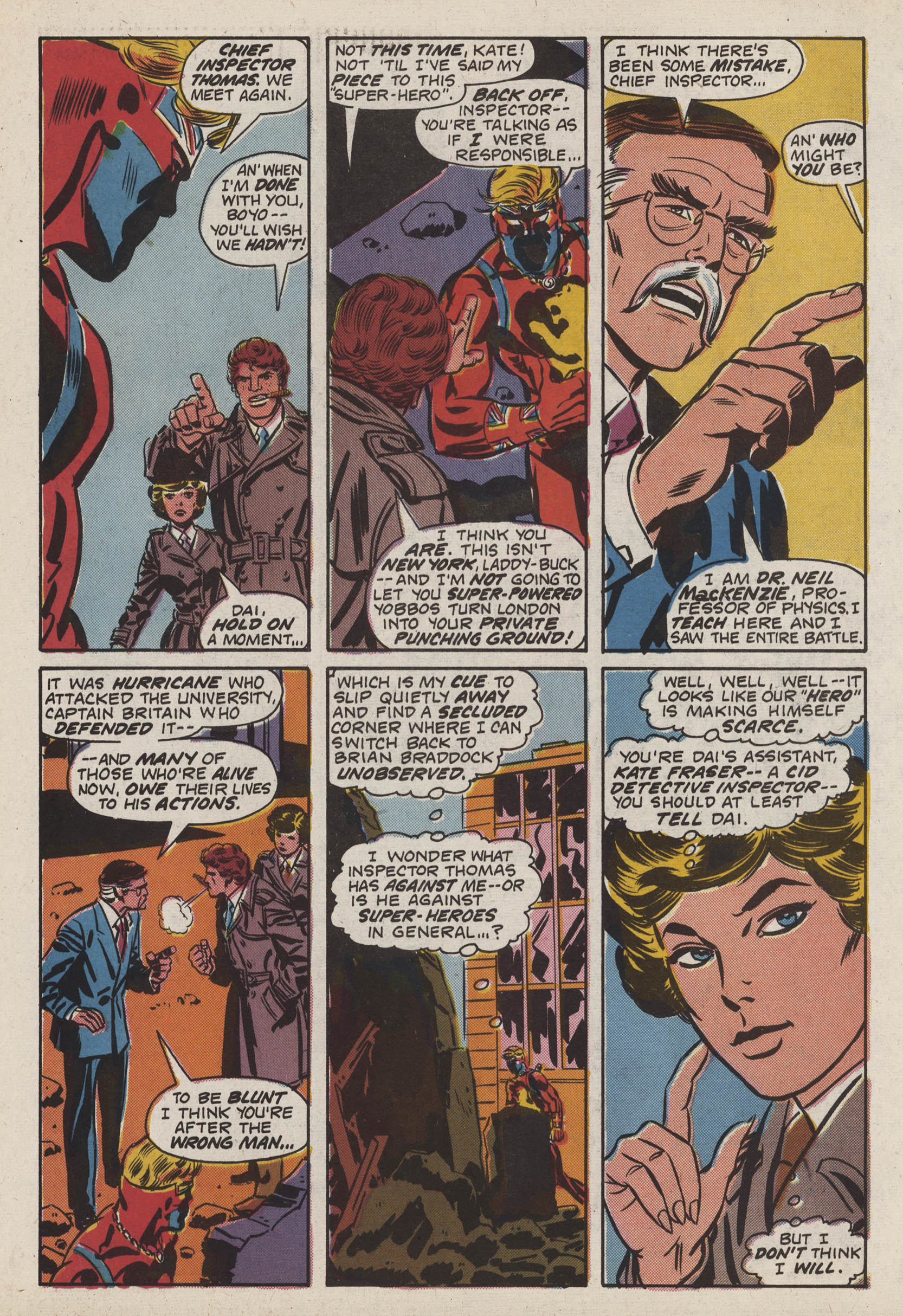 Read online Captain Britain (1976) comic -  Issue #5 - 4