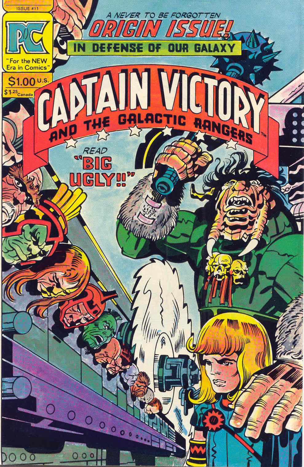 Read online Captain Victory and the Galactic Rangers (1981) comic -  Issue #11 - 1