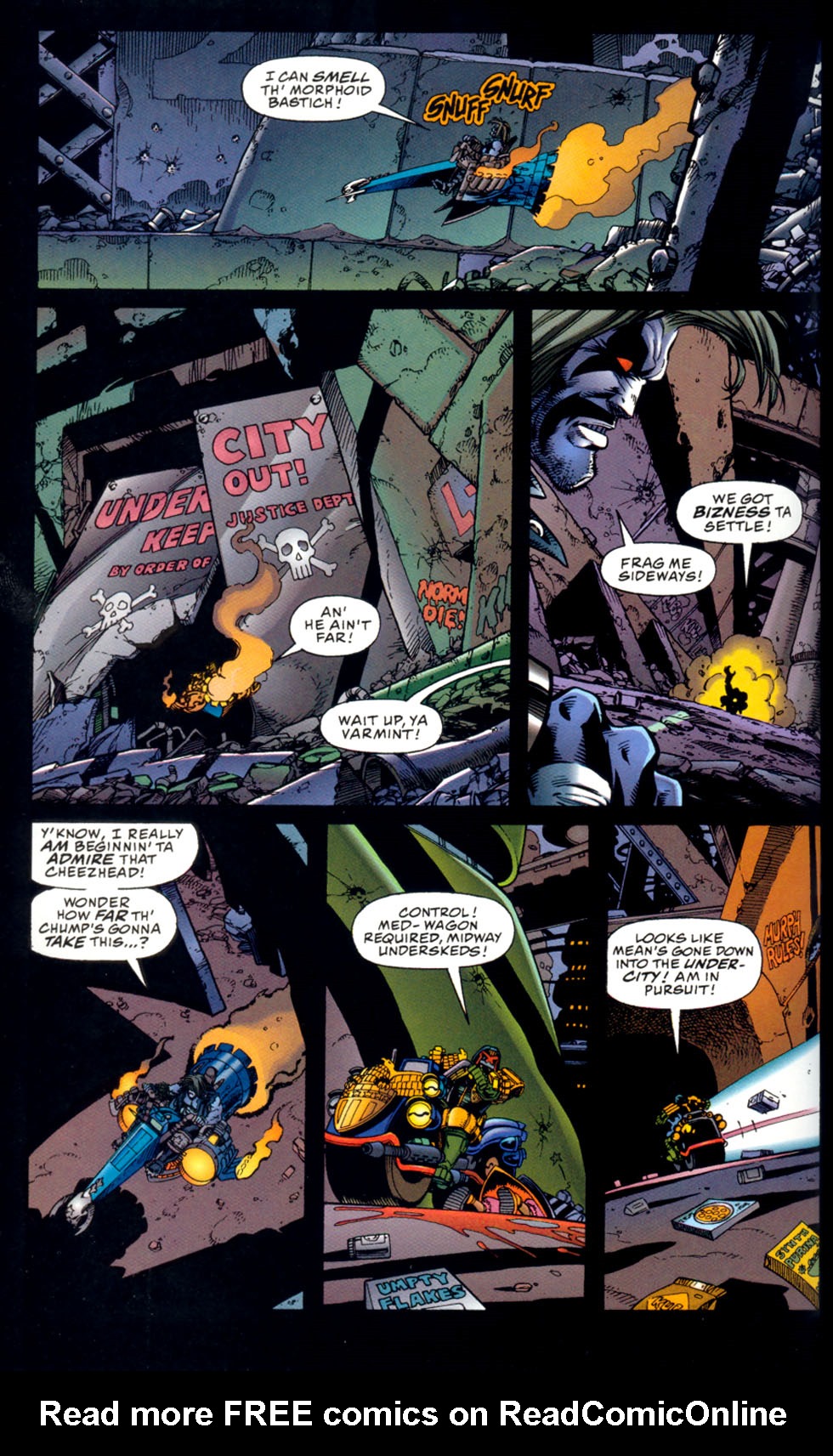 Read online Lobo/Judge Dredd: Psycho Bikers vs. the Mutants From Hell comic -  Issue # Full - 28