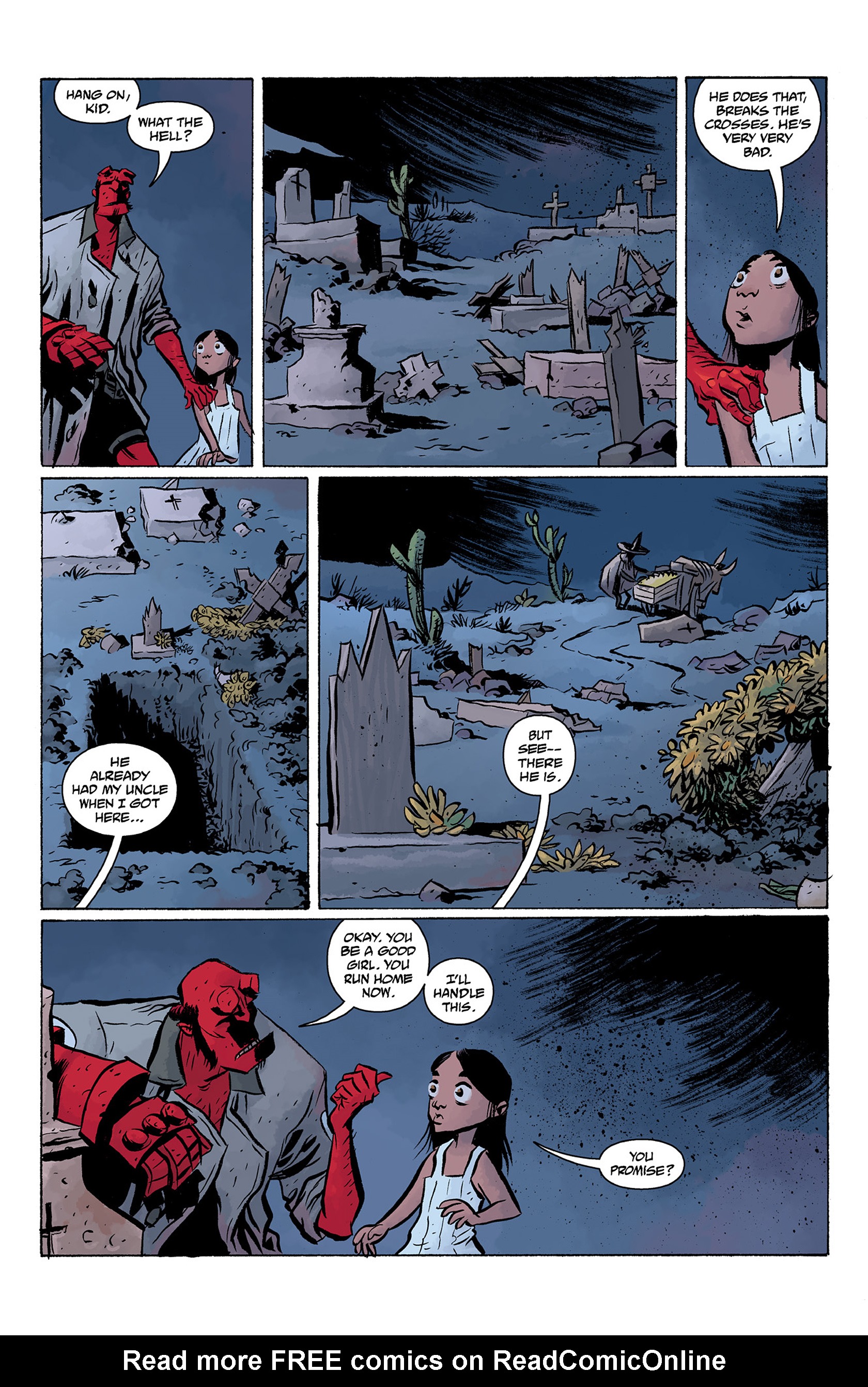 Read online Hellboy 20th Anniversary Sampler comic -  Issue # Full - 6