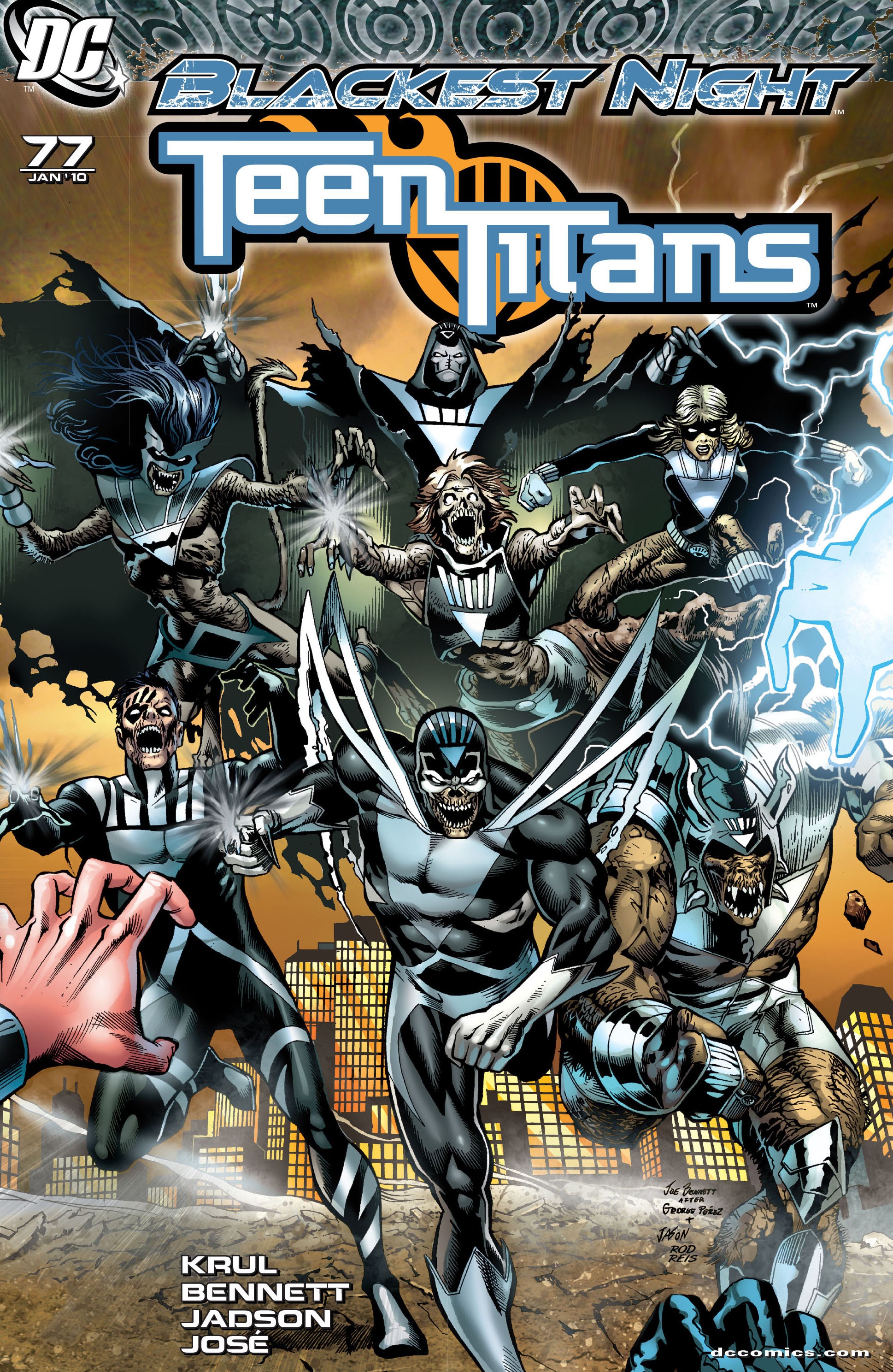 Read online Teen Titans (2003) comic -  Issue #77 - 1