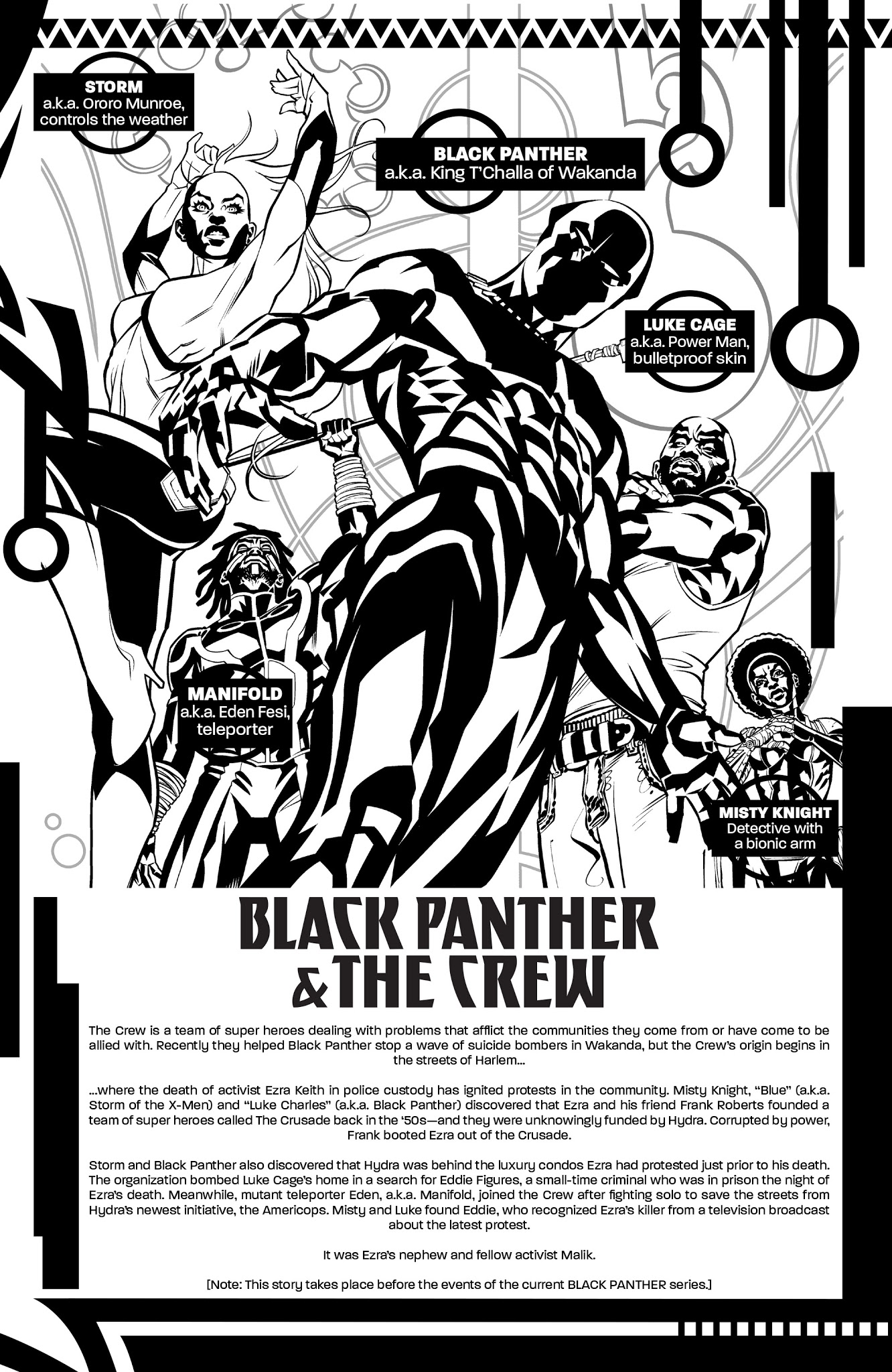 Read online Black Panther and the Crew comic -  Issue #6 - 2