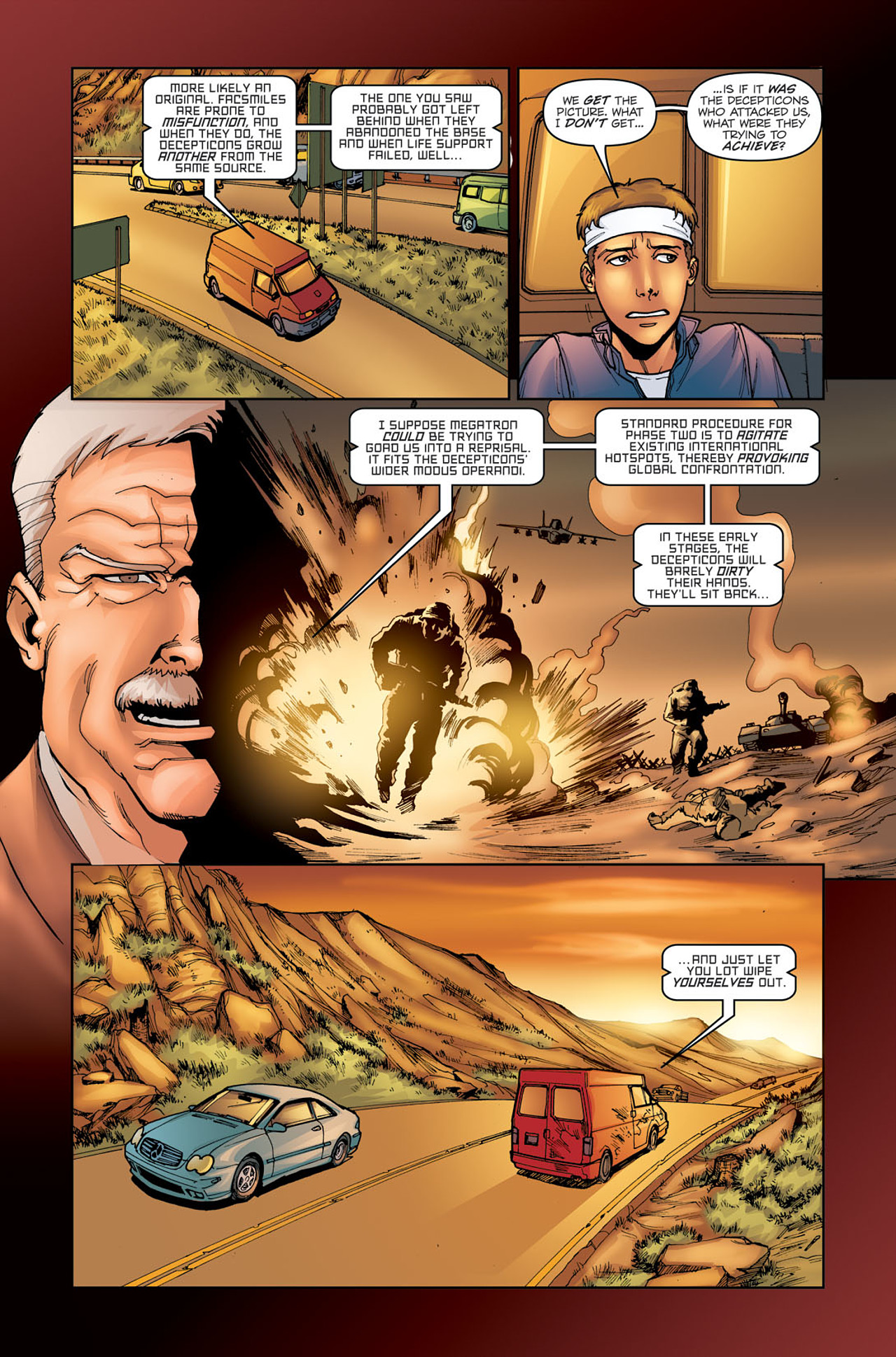Read online The Transformers: Escalation comic -  Issue #2 - 12