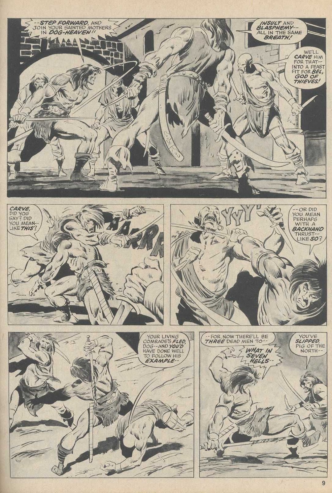 The Savage Sword Of Conan issue 1 - Page 9