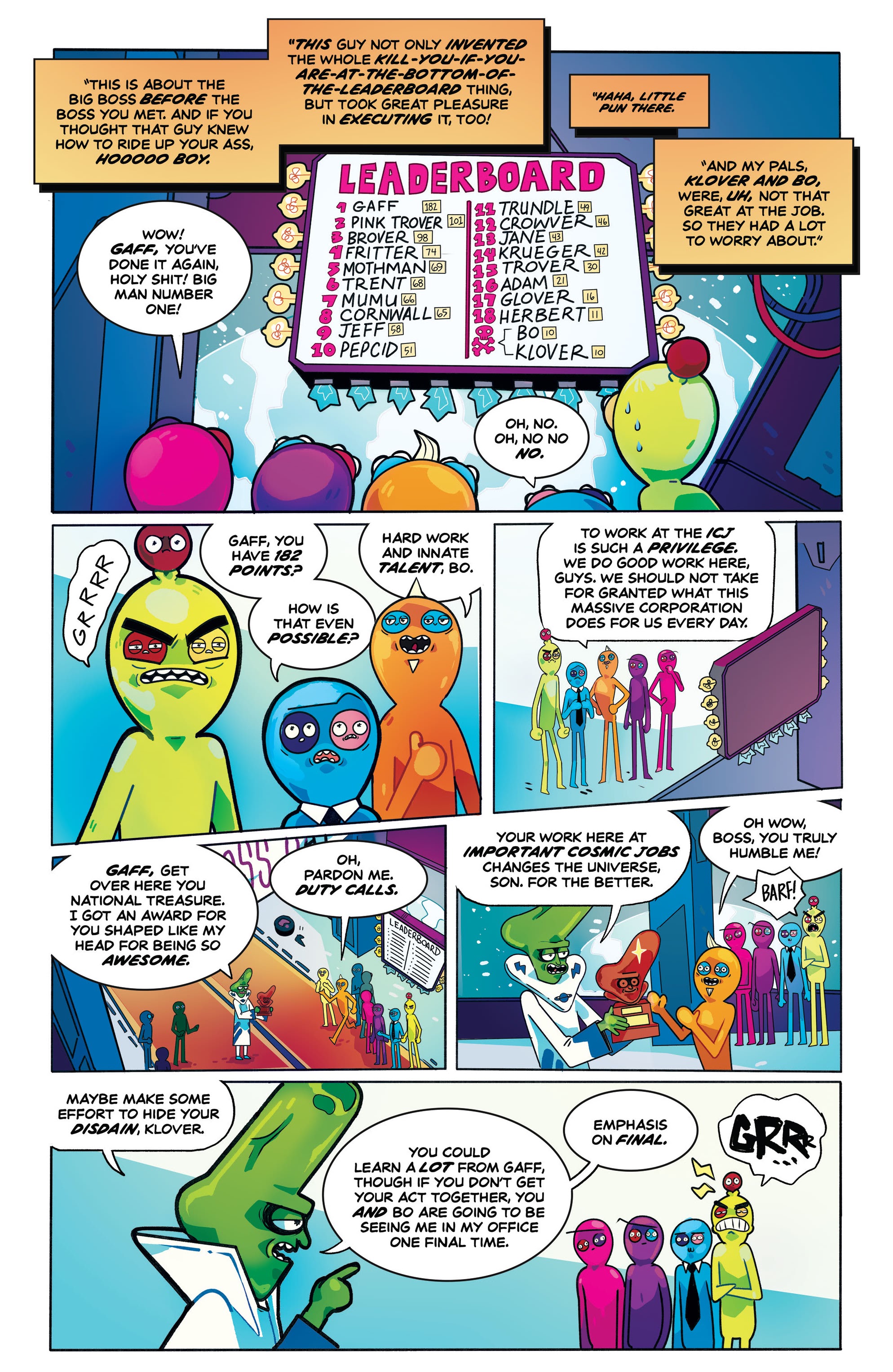 Read online Trover Saves The Universe comic -  Issue #1 - 4
