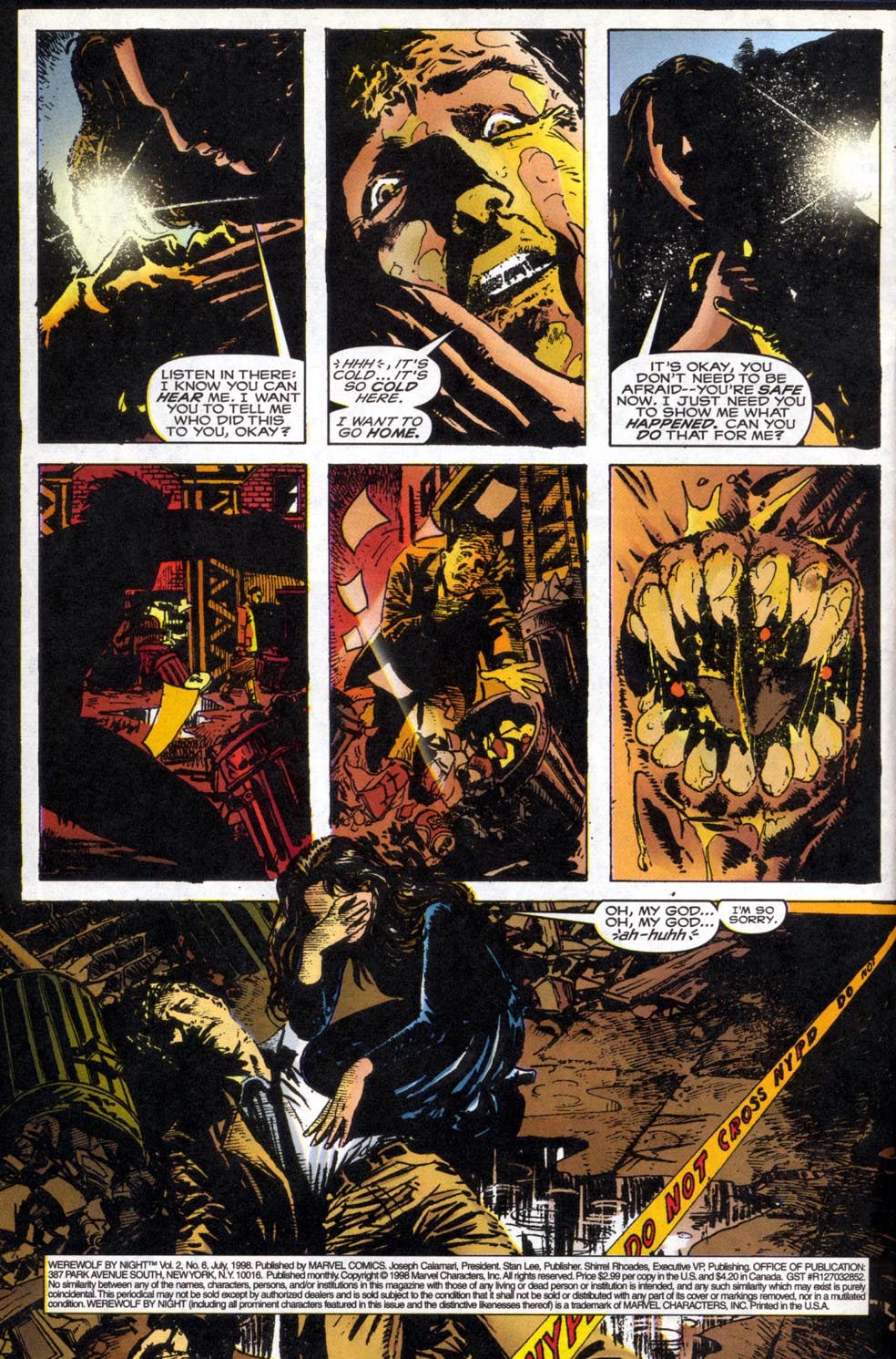 Read online Werewolf by Night (1998) comic -  Issue #6 - 3