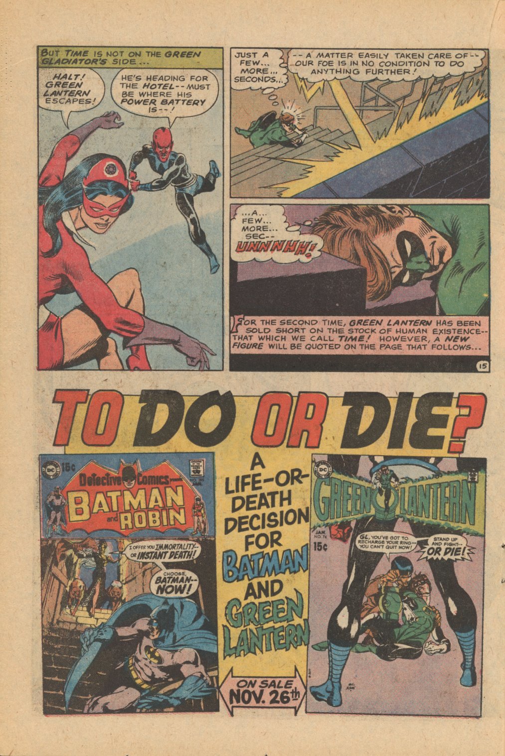 Read online Green Lantern (1960) comic -  Issue #74 - 21