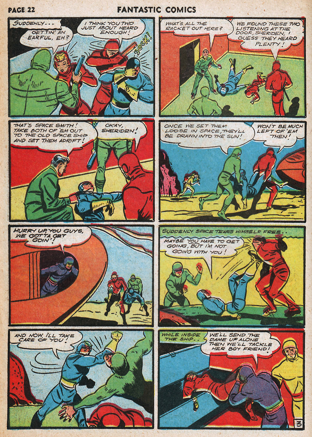 Read online Fantastic Comics comic -  Issue #20 - 23