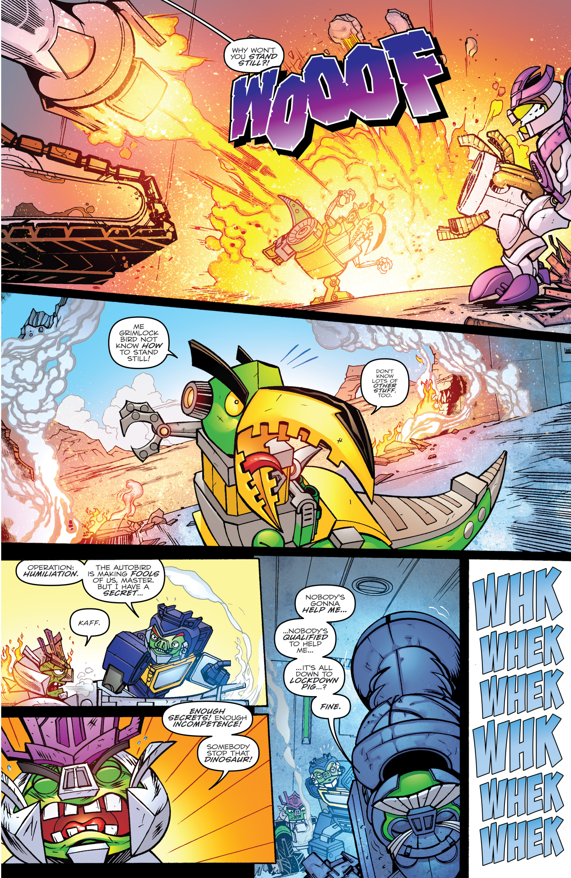 Read online Angry Birds Transformers comic -  Issue #2 - 15