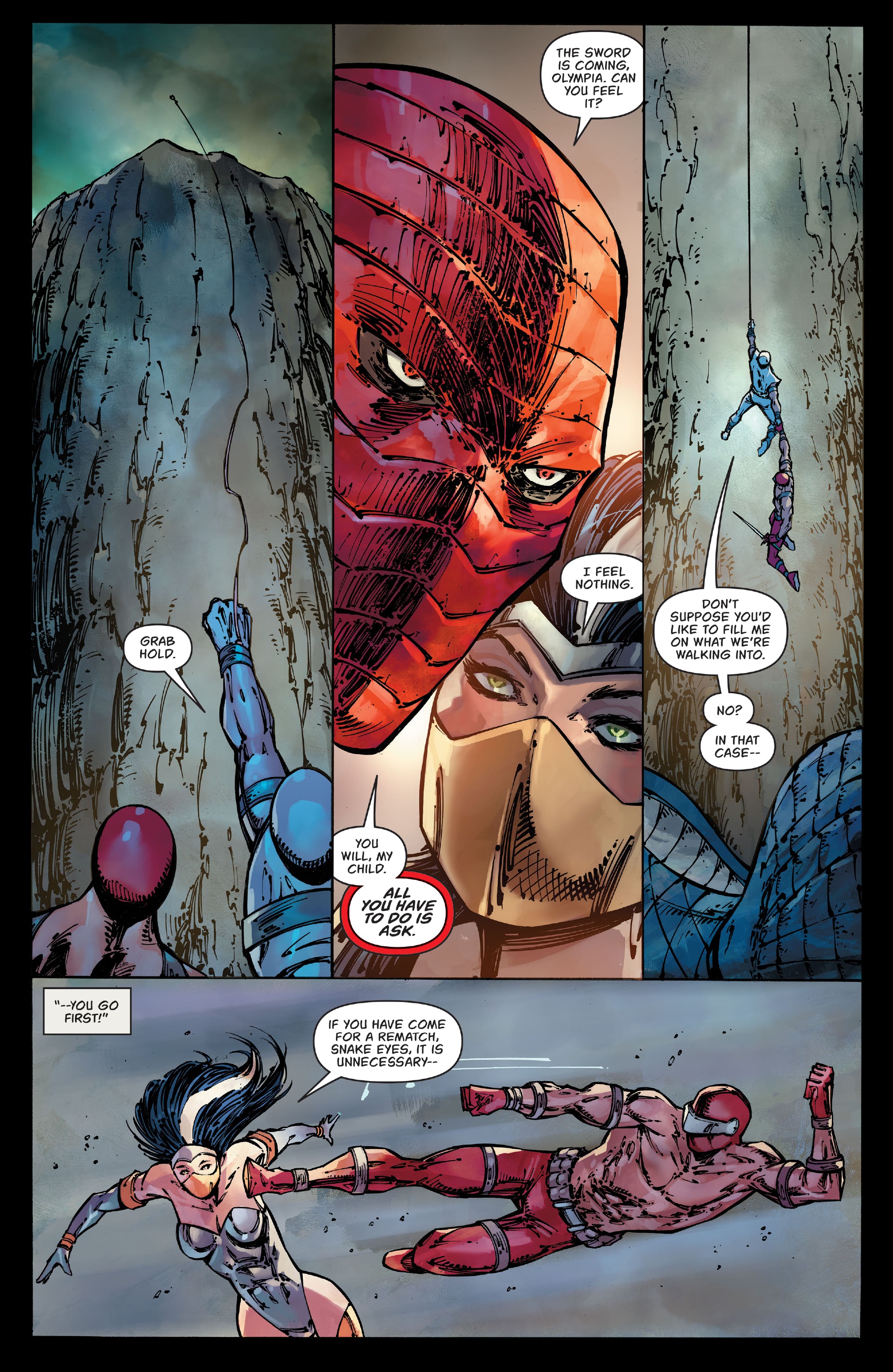 Read online Snake Eyes: Deadgame comic -  Issue #3 - 16