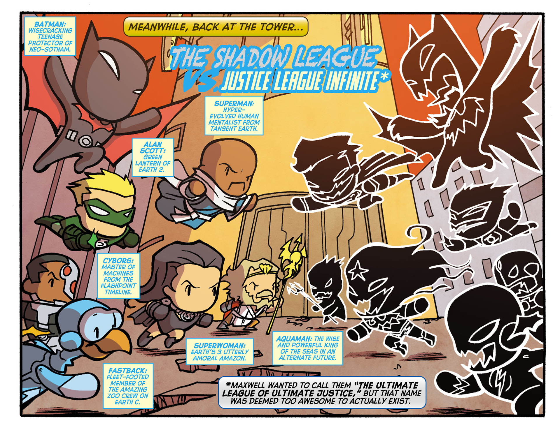 Read online Scribblenauts Unmasked: A Crisis of Imagination comic -  Issue #17 - 9