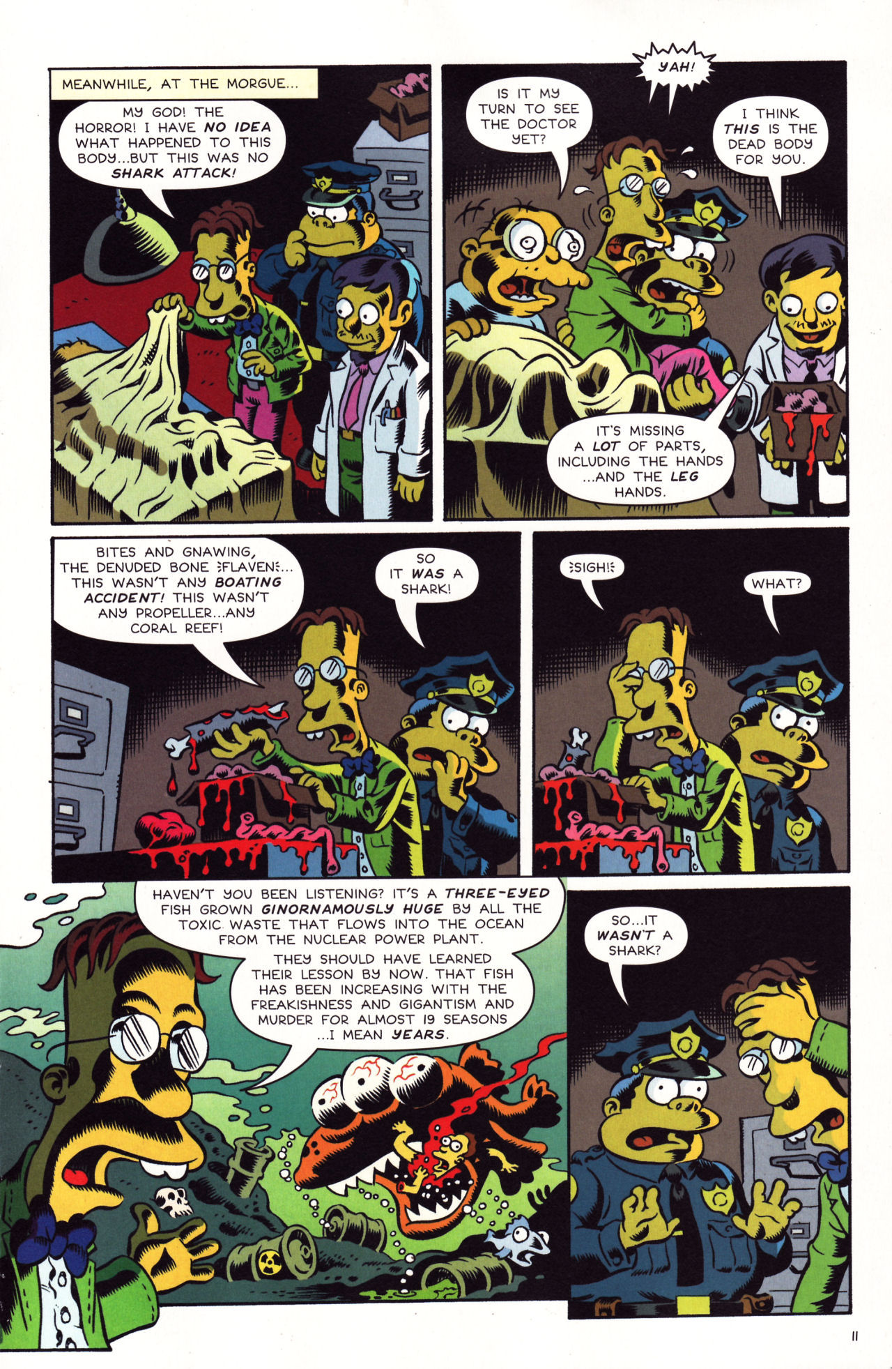 Read online Treehouse of Horror comic -  Issue #13 - 13