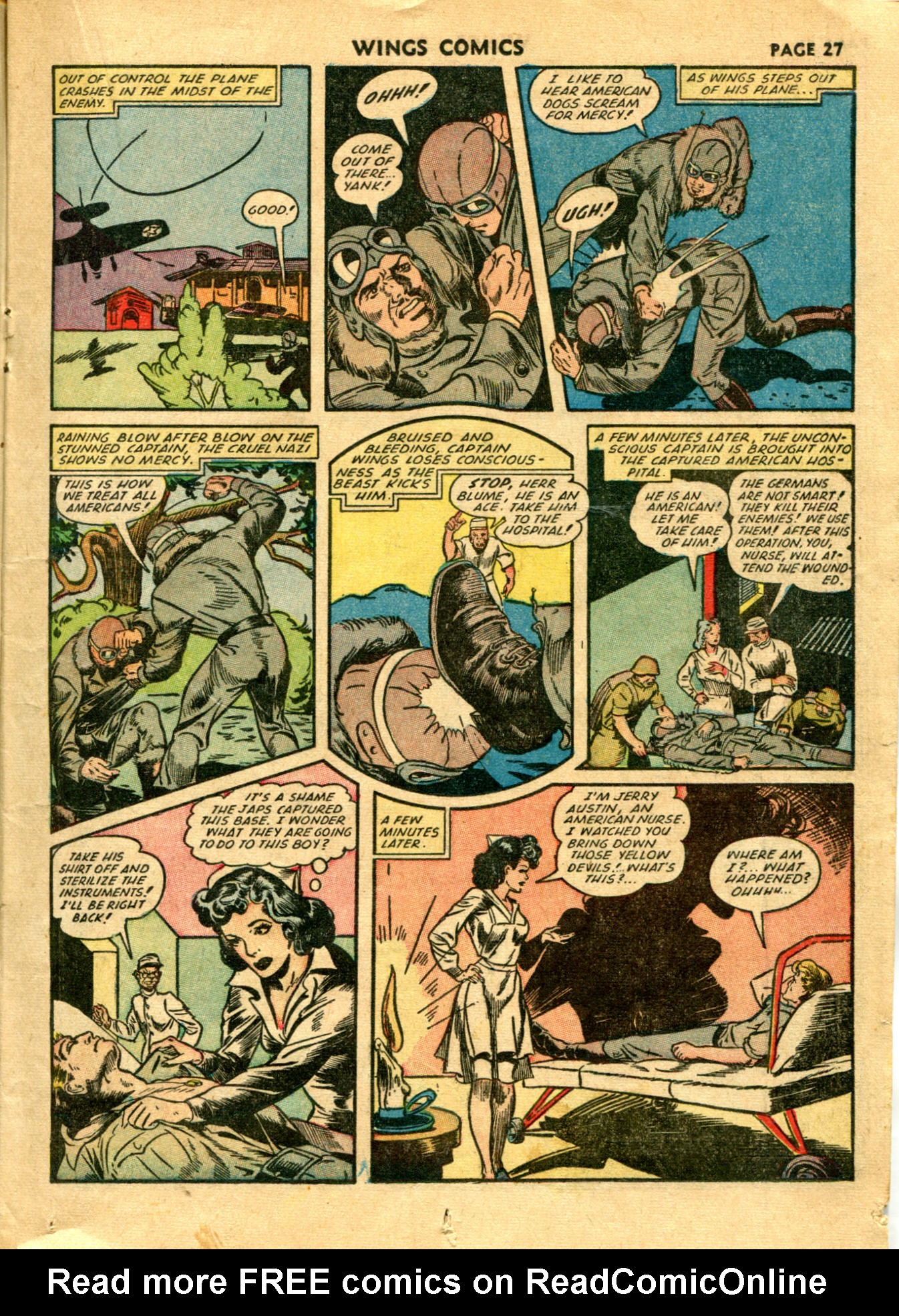 Read online Wings Comics comic -  Issue #25 - 29