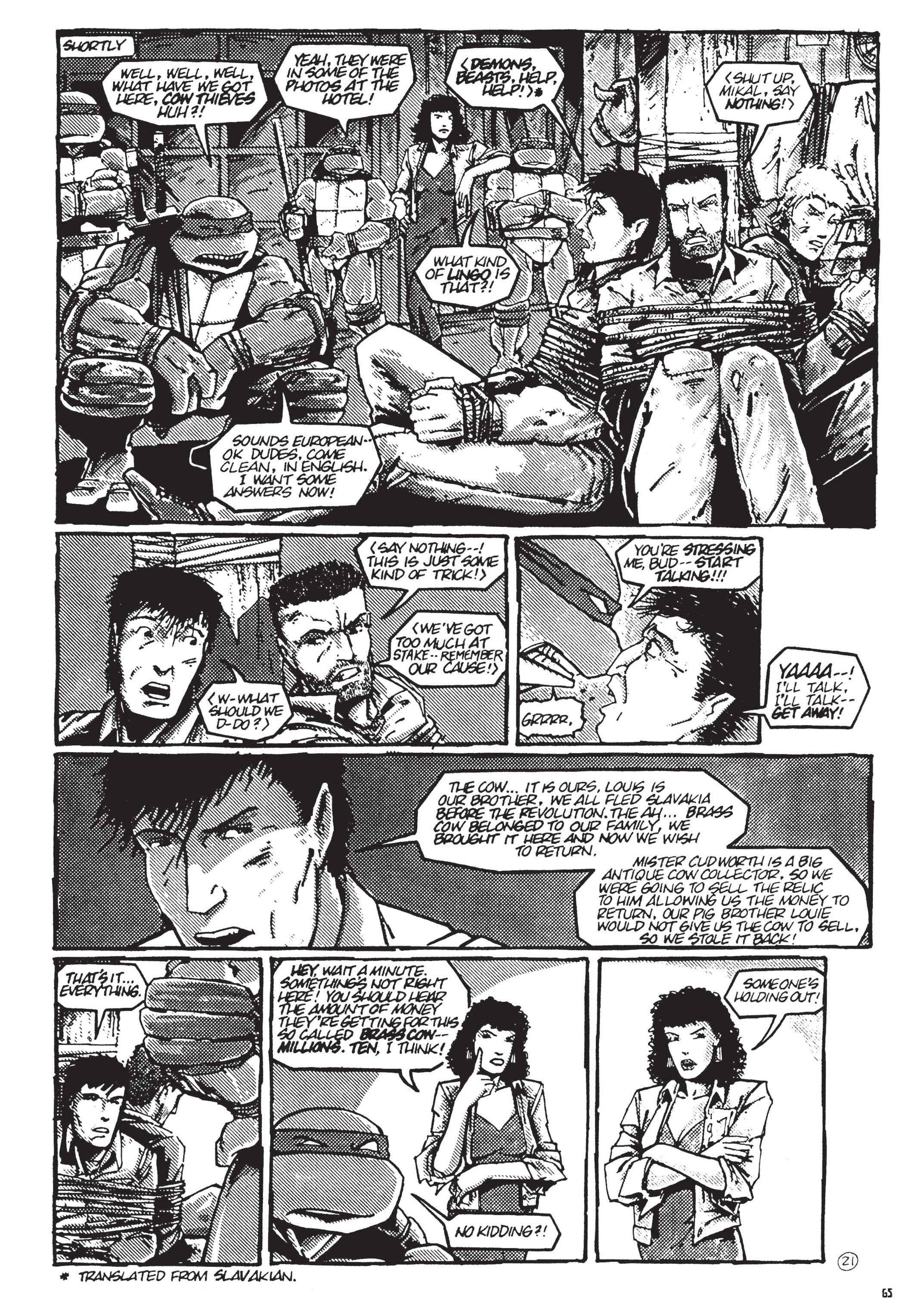 Read online Teenage Mutant Ninja Turtles: The Ultimate Collection comic -  Issue # TPB 3 (Part 1) - 62