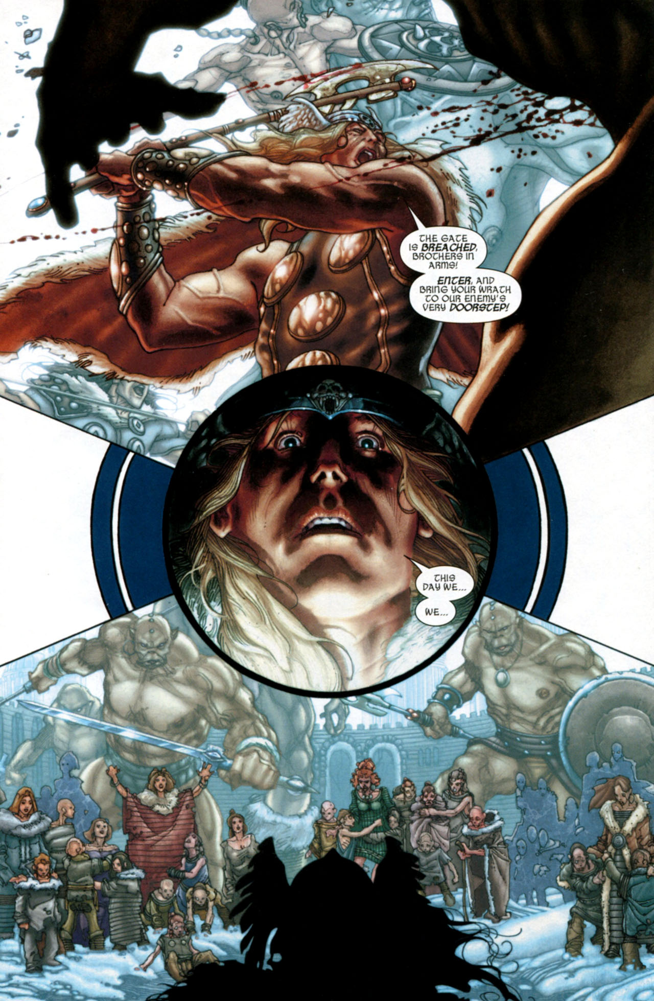 Read online Thor: For Asgard comic -  Issue #1 - 4