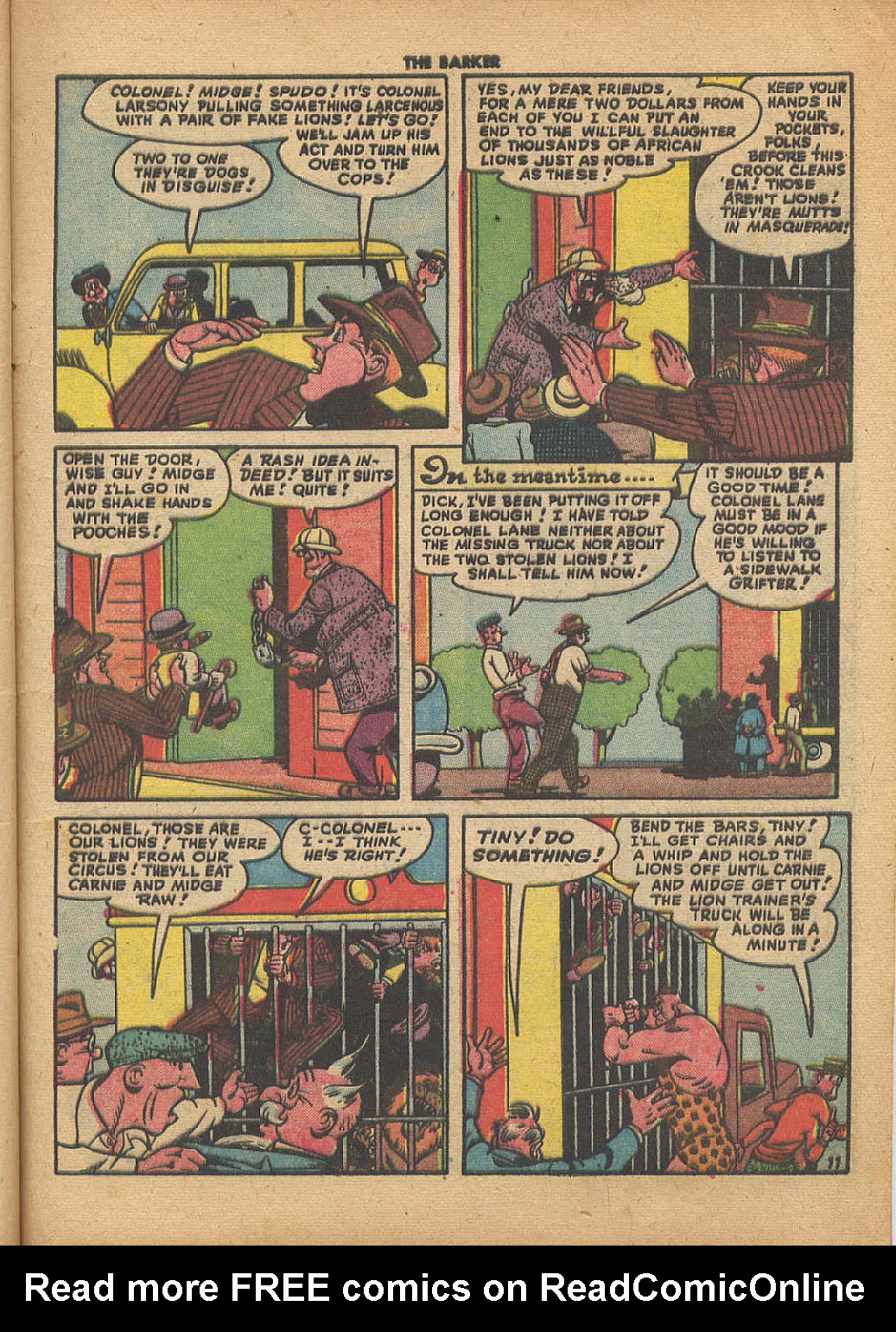 Read online Barker comic -  Issue #7 - 13