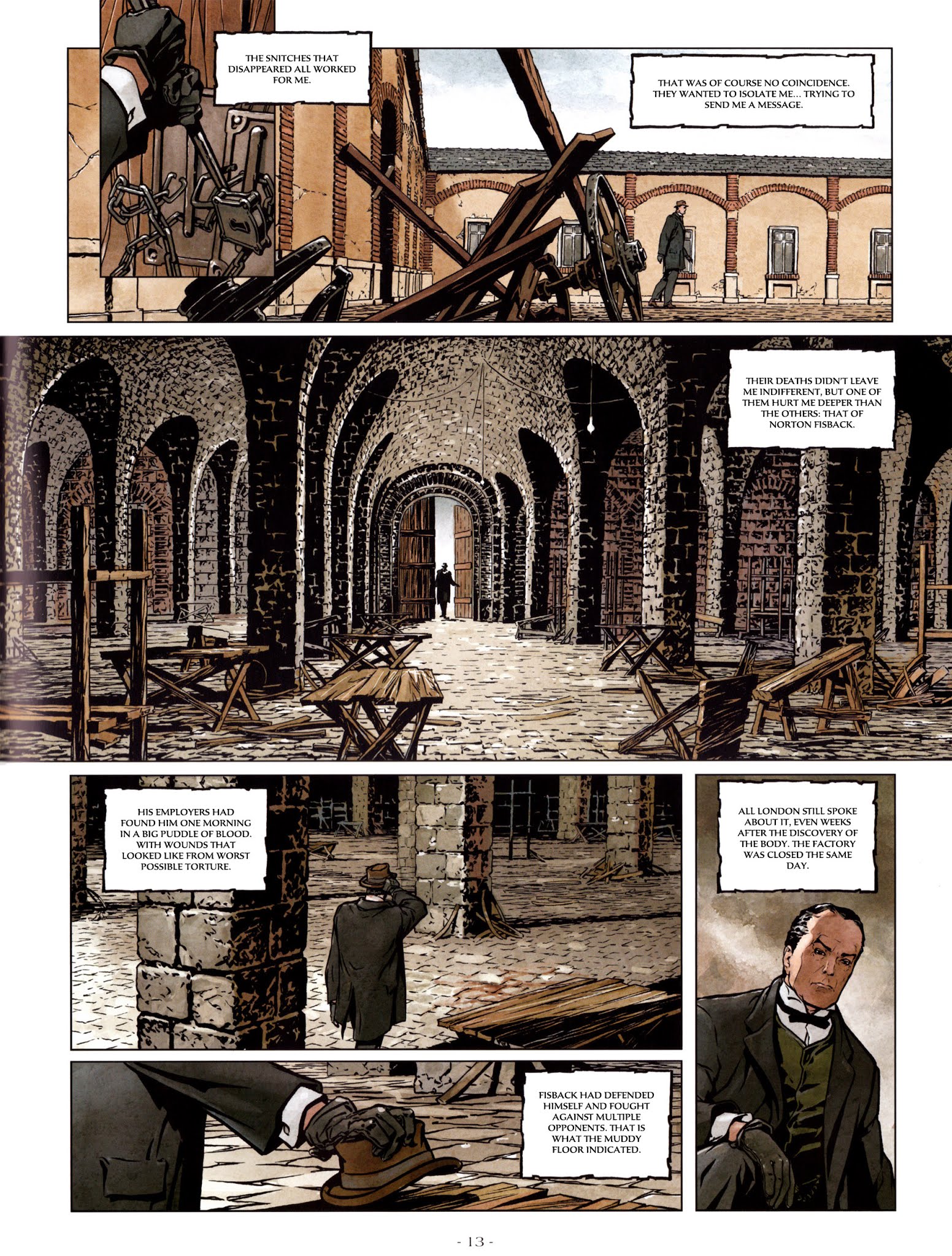 Read online Sherlock Holmes and the Necronomicon comic -  Issue # TPB - 14