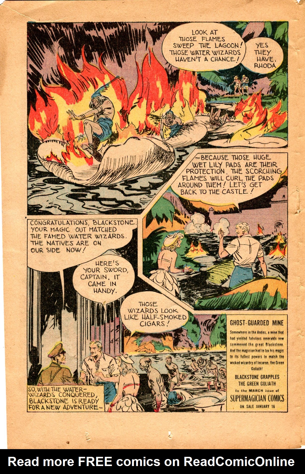 Read online Super-Magician Comics comic -  Issue #34 - 16