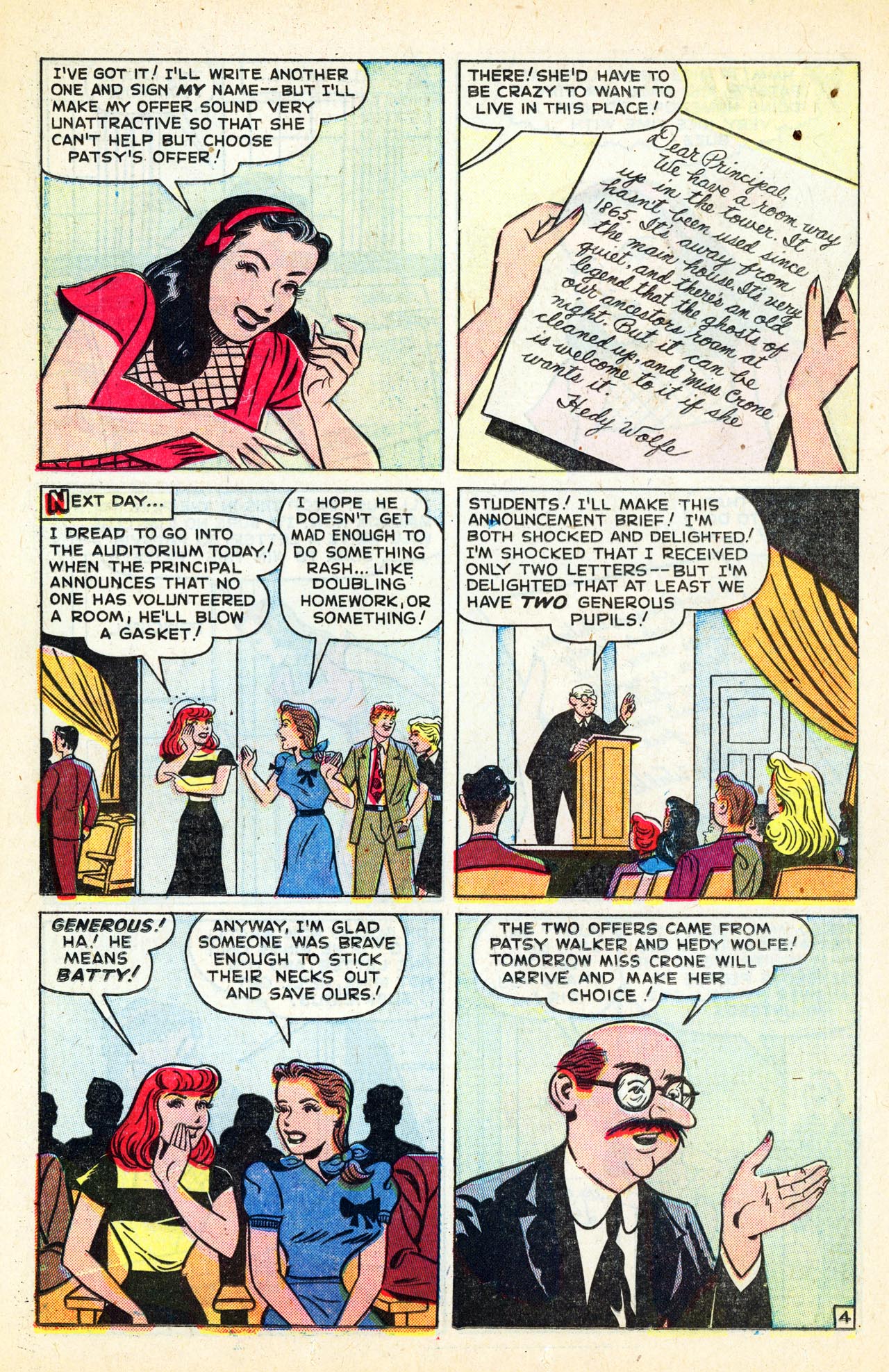Read online Patsy Walker comic -  Issue #31 - 36