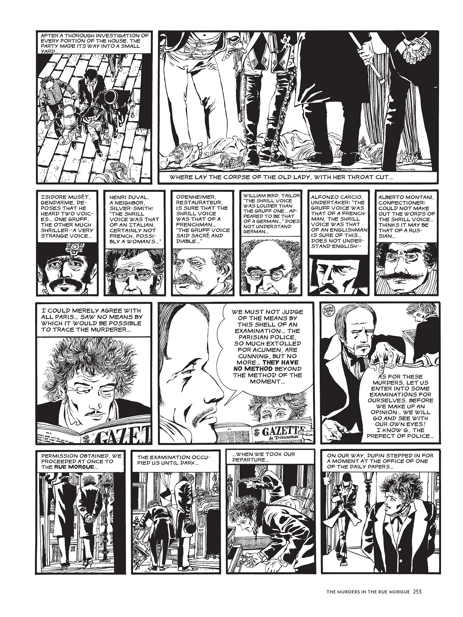 Read online The Complete Crepax comic -  Issue # TPB 3 - 241