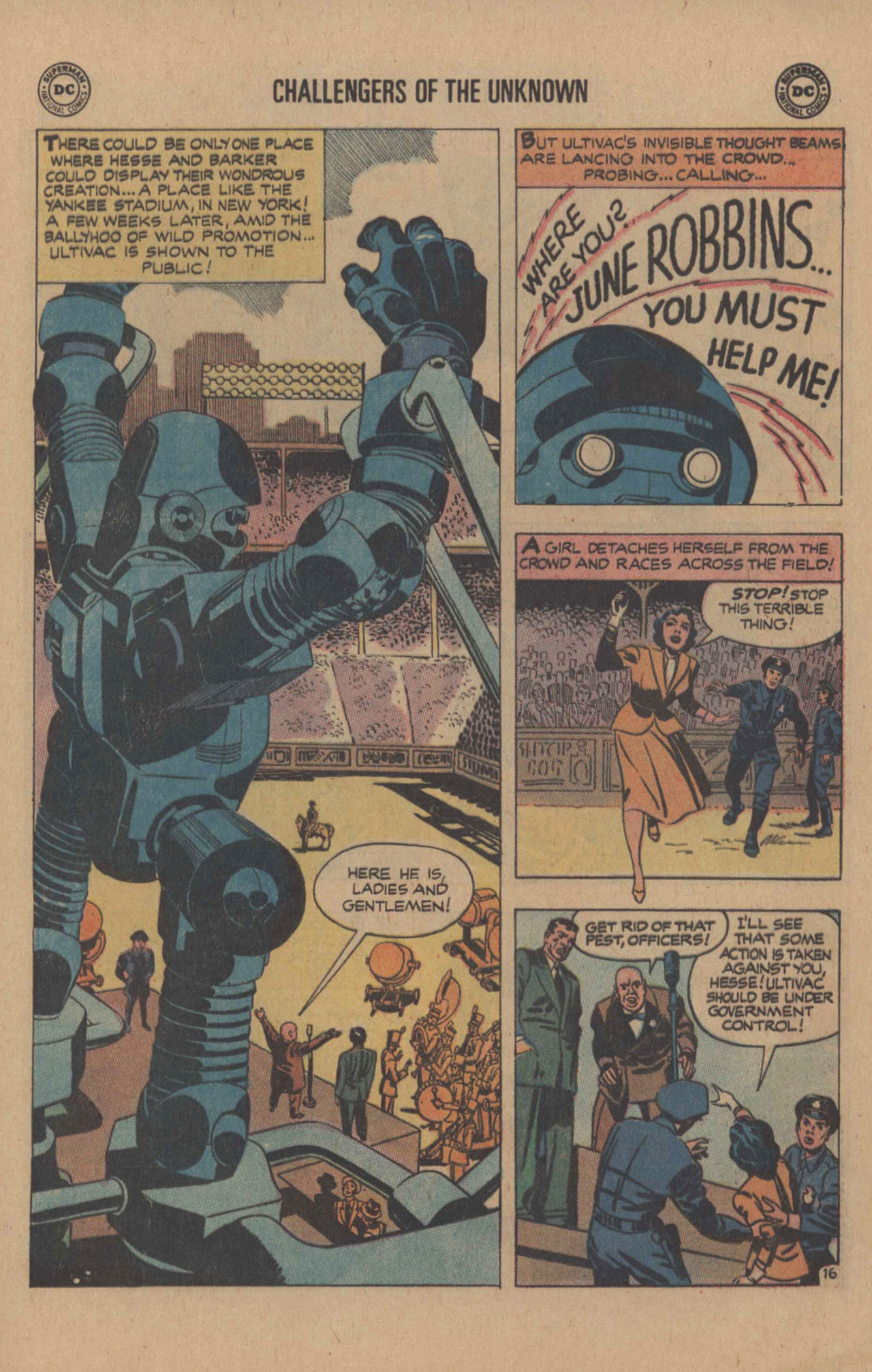 Read online Challengers of the Unknown (1958) comic -  Issue #75 - 21